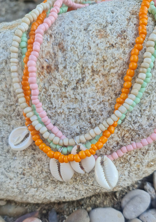 COLLAR IBIZA ROSA