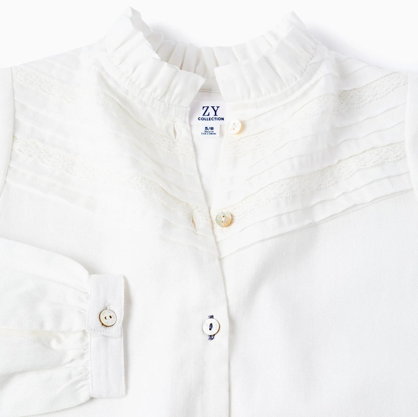 CAMISA PLIEGUES