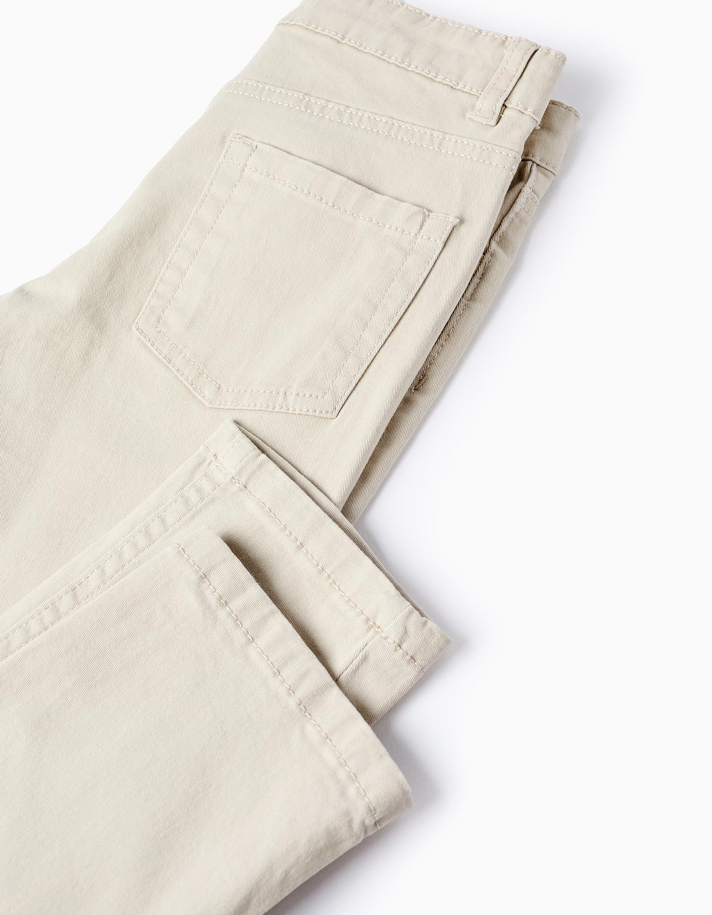 PANTALÓN SLIM FIT BEIGE