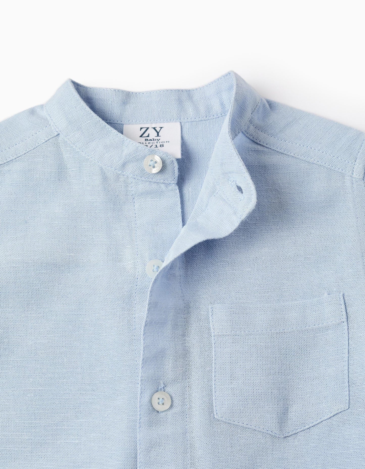 CAMISA MAO AZUL