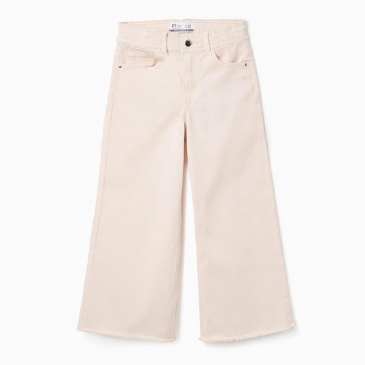 PANTALÓN WIDE LEG BEIGE