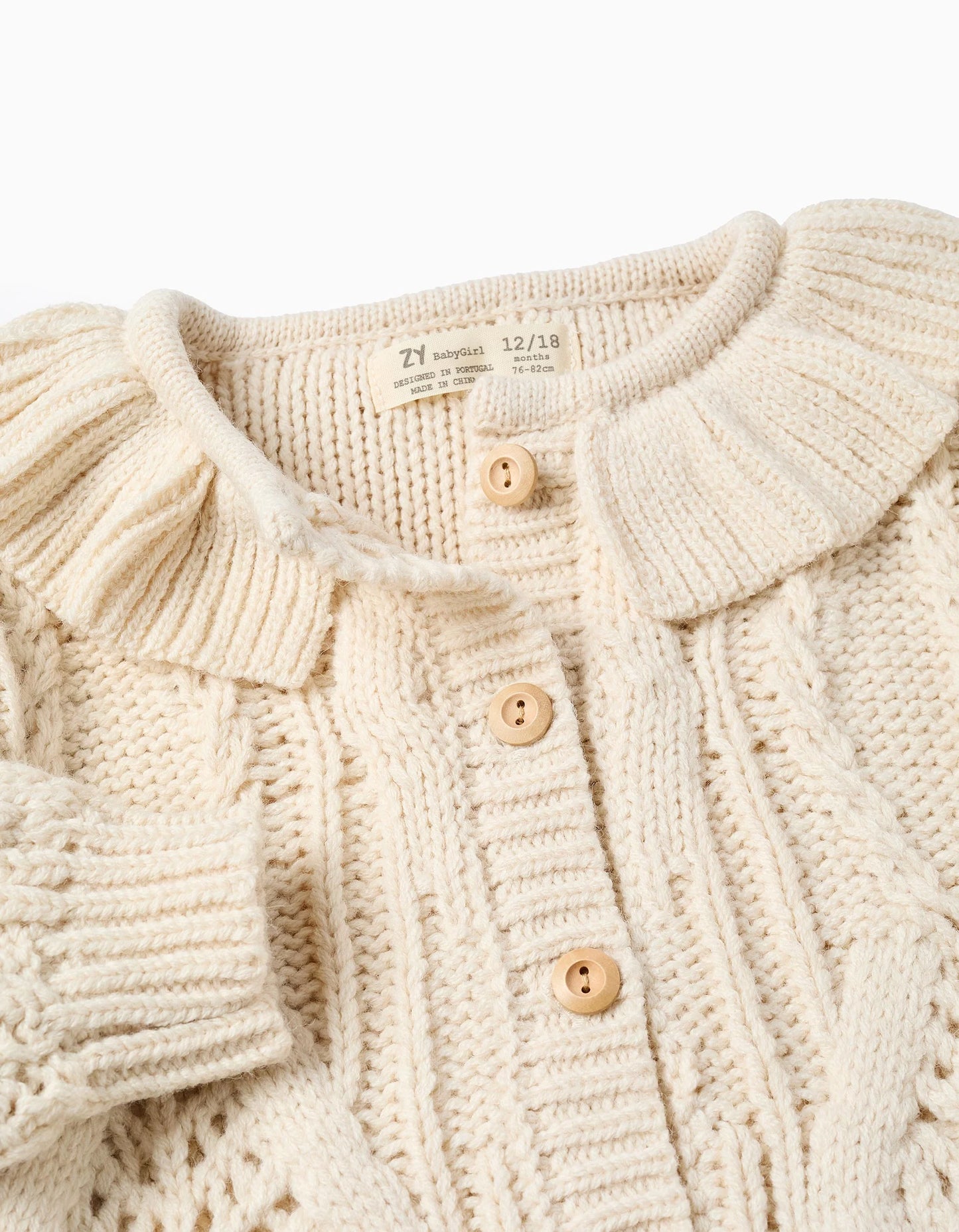 CHAQUETA PUNTO BEBÉ