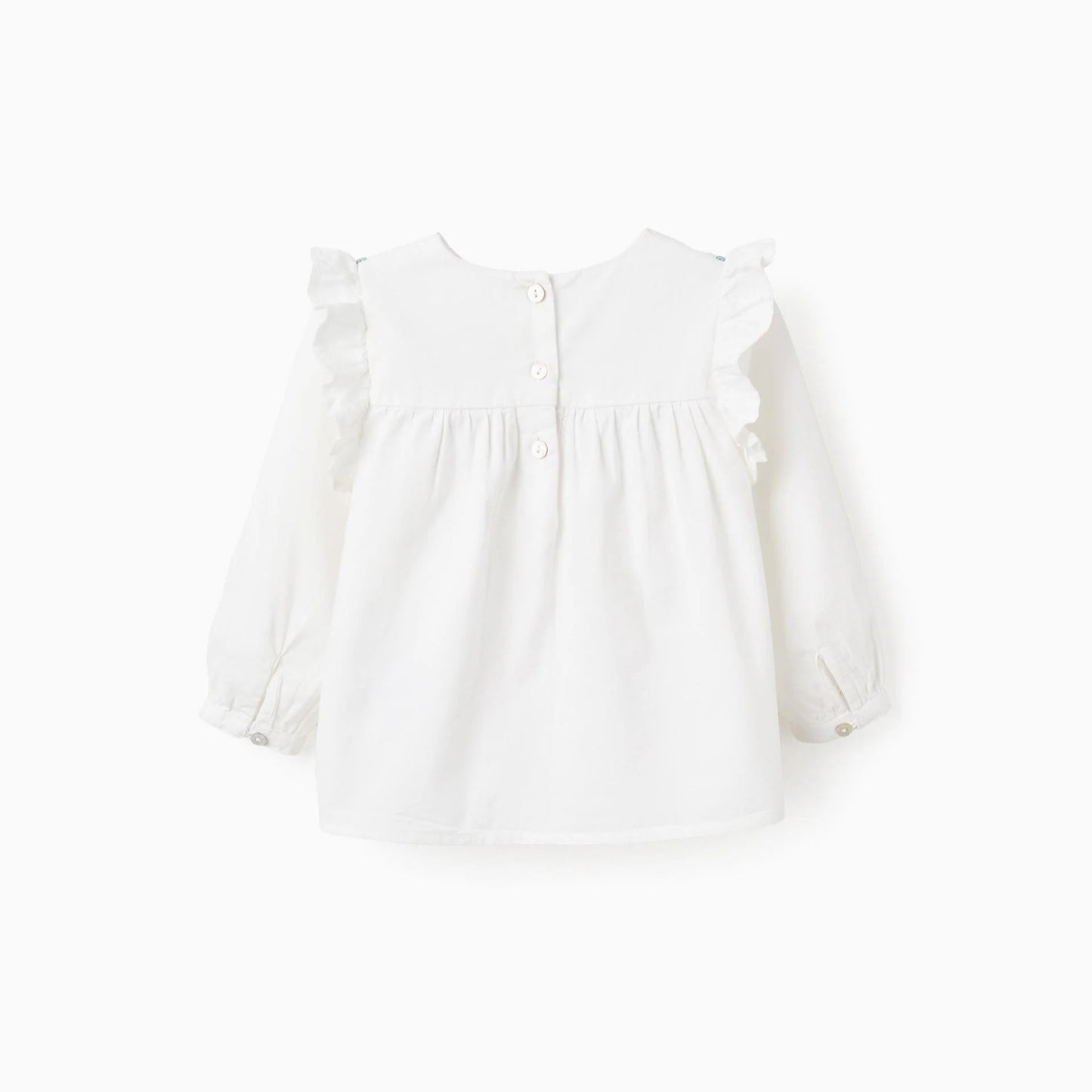 CAMISA FLOR BORDADA