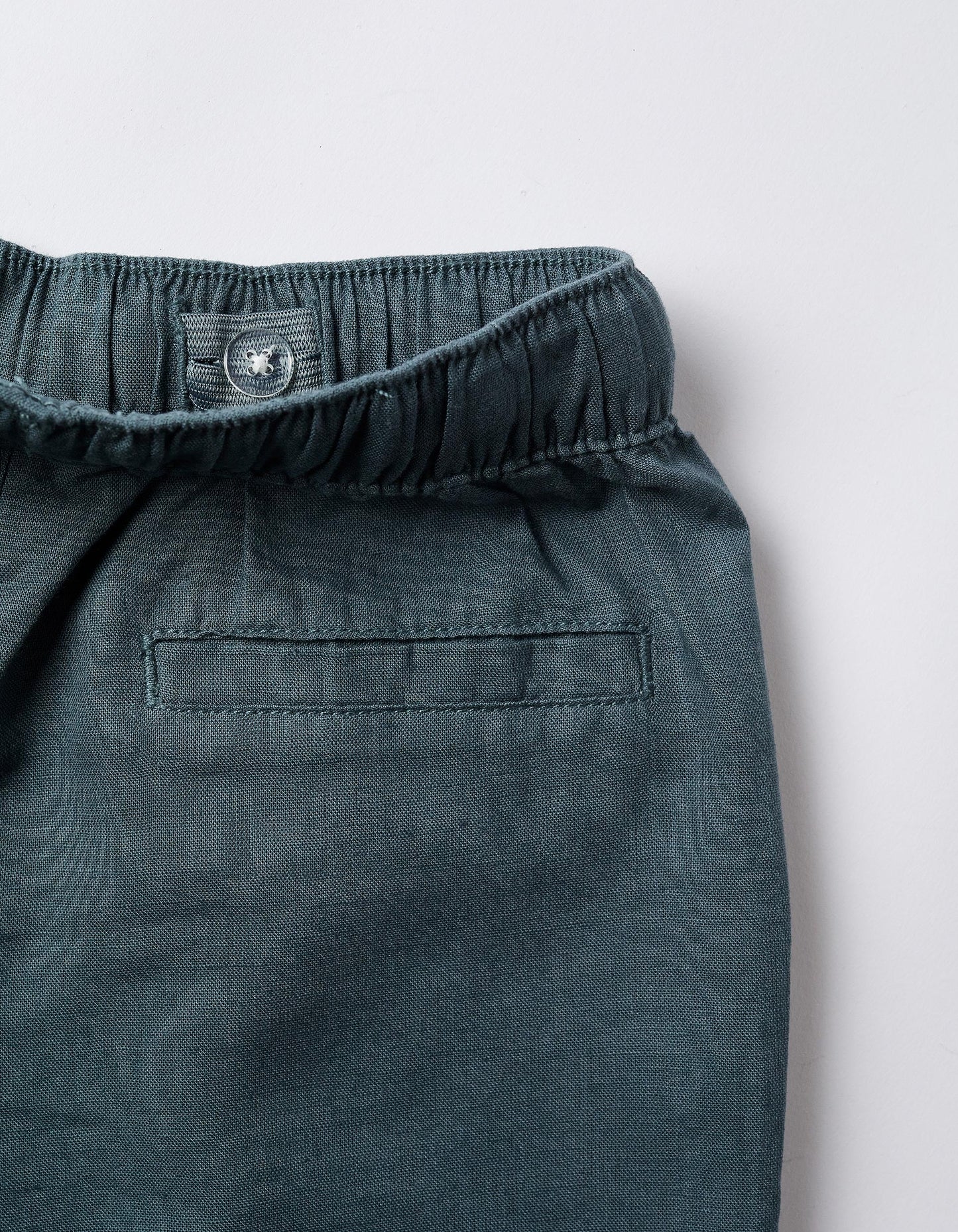 PANTALÓN LINO PETRÓLEO