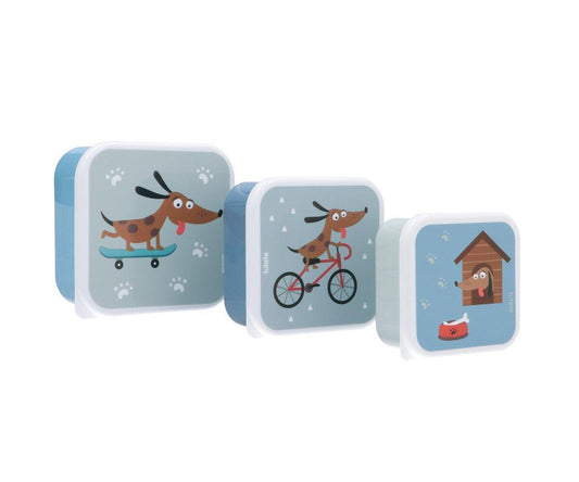 SET CAJAS ALMUERZO DOG