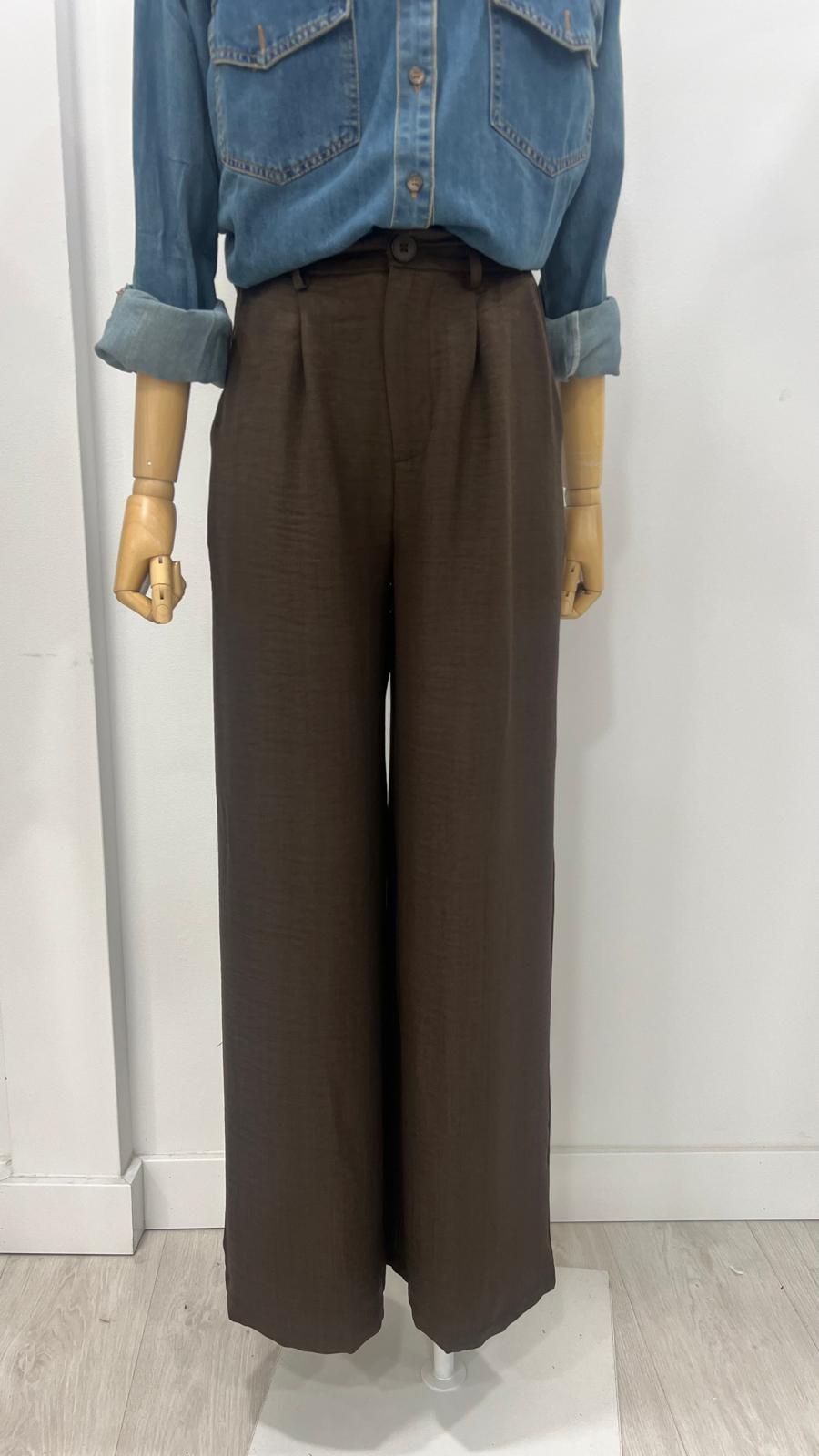PANTALÓN SASTRE CHOCOLATE