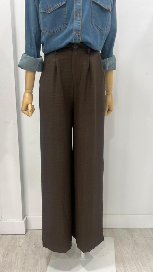 PANTALÓN SASTRE CHOCOLATE