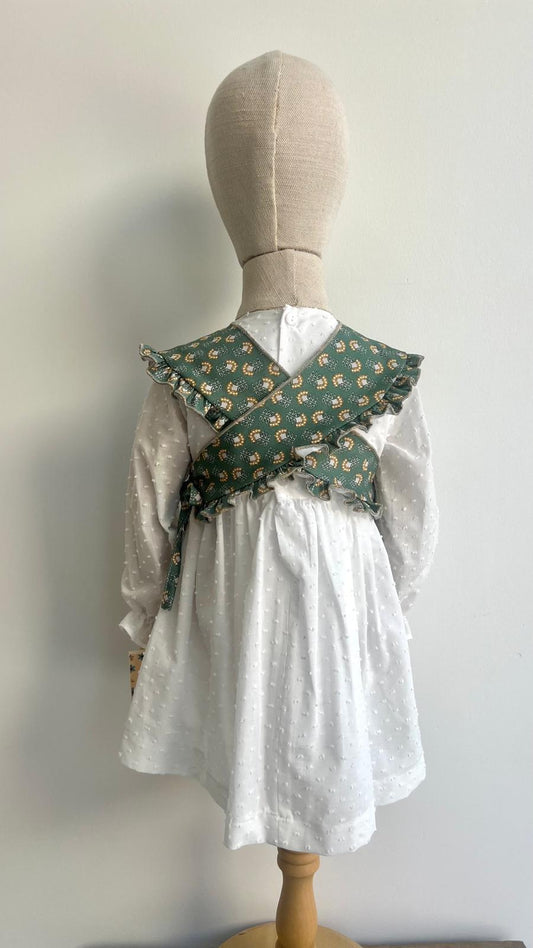 VESTIDO PLUMETI BLANCO