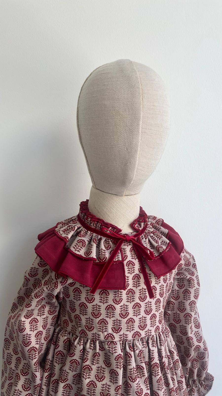 VESTIDO BURDEOS