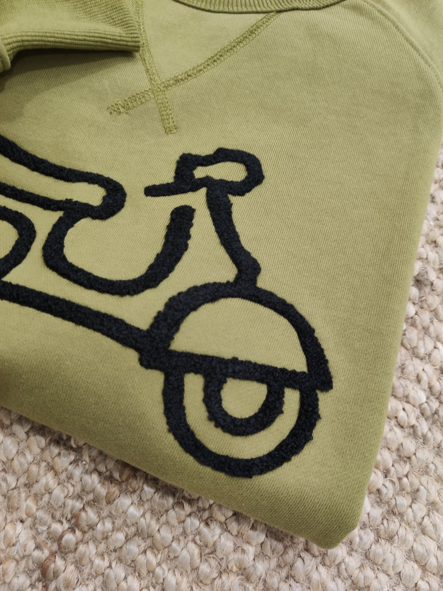 SUDADERA VESPA VERDE