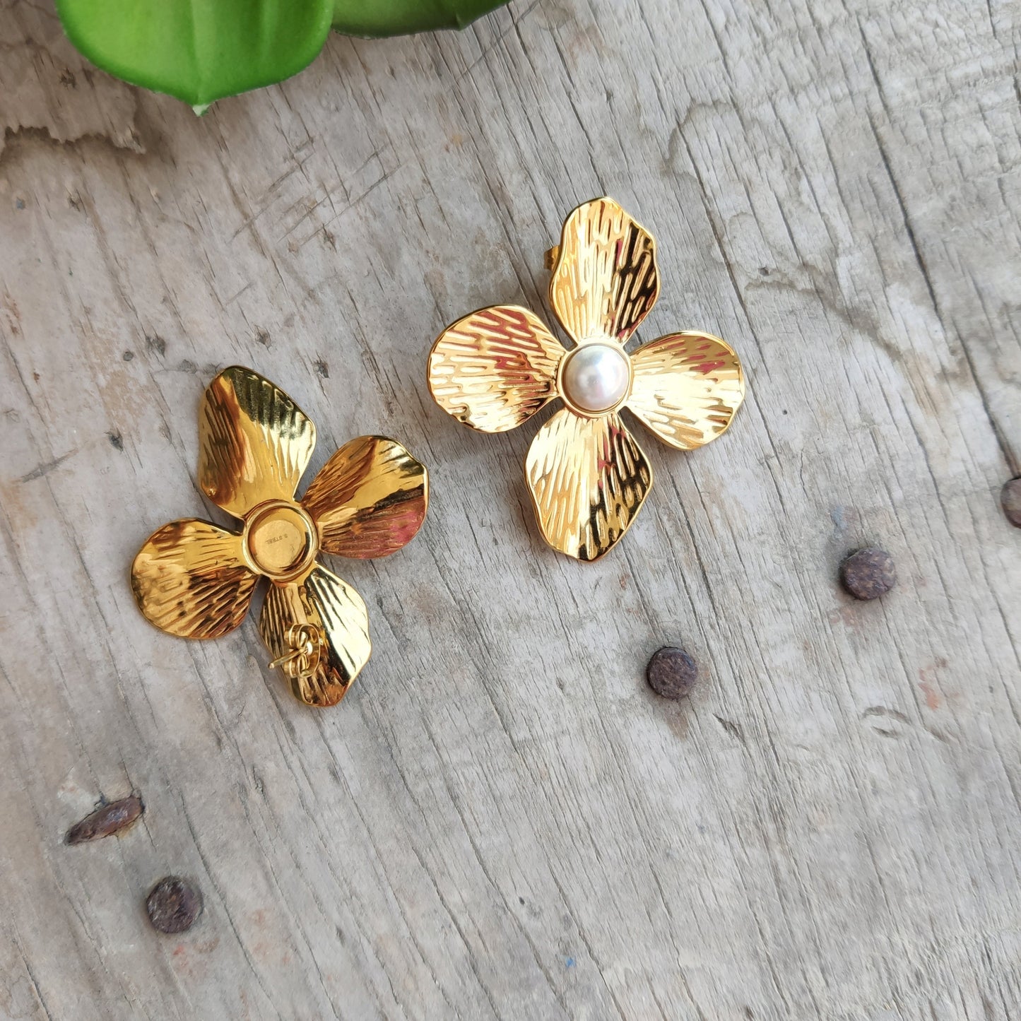 PENDIENTES FLOR