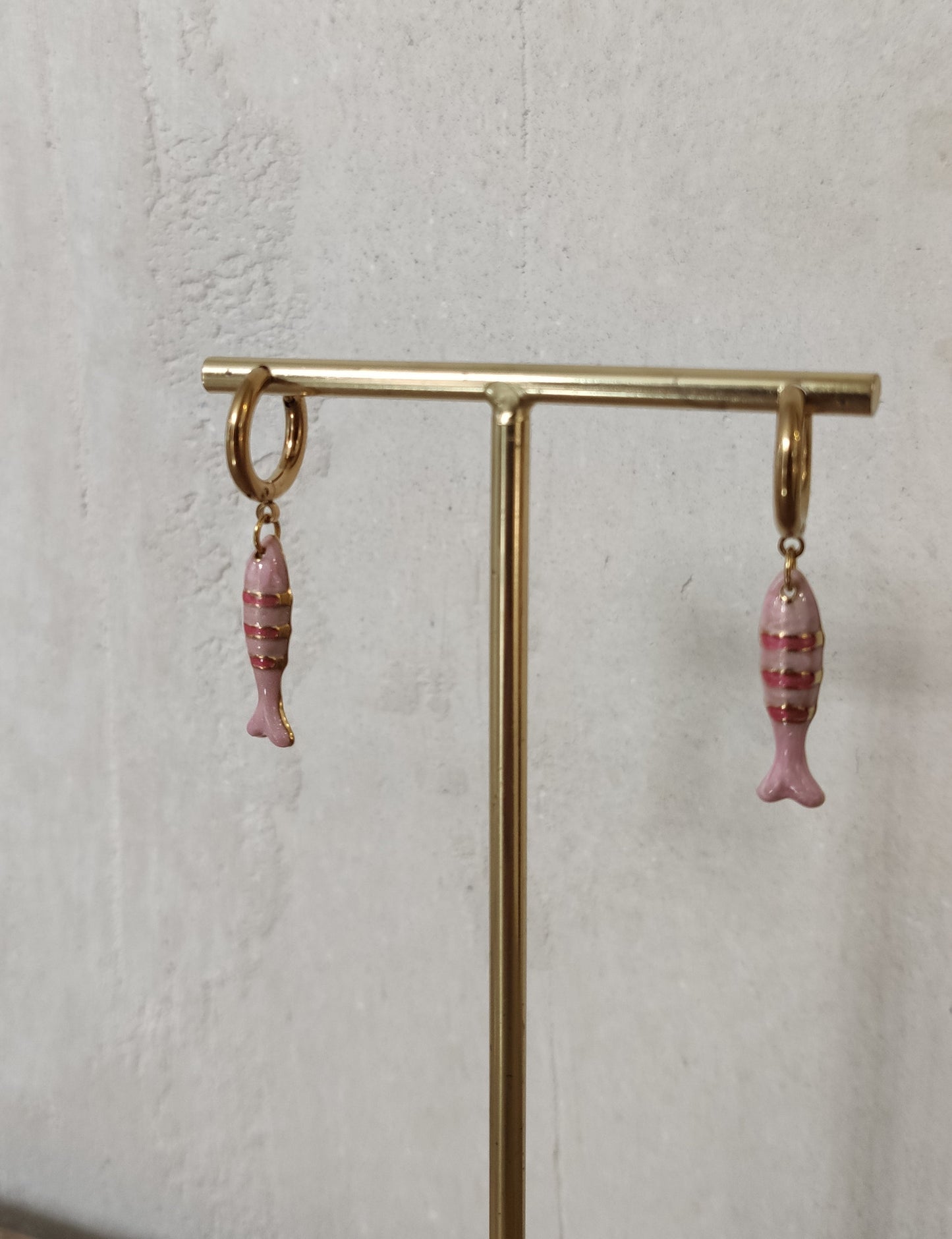 PENDIENTE PEZ ROSA