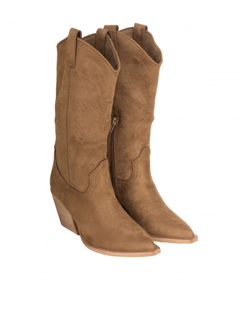 BOTA COWBOY MARRÓN