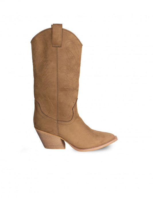 BOTA COWBOY MARRÓN