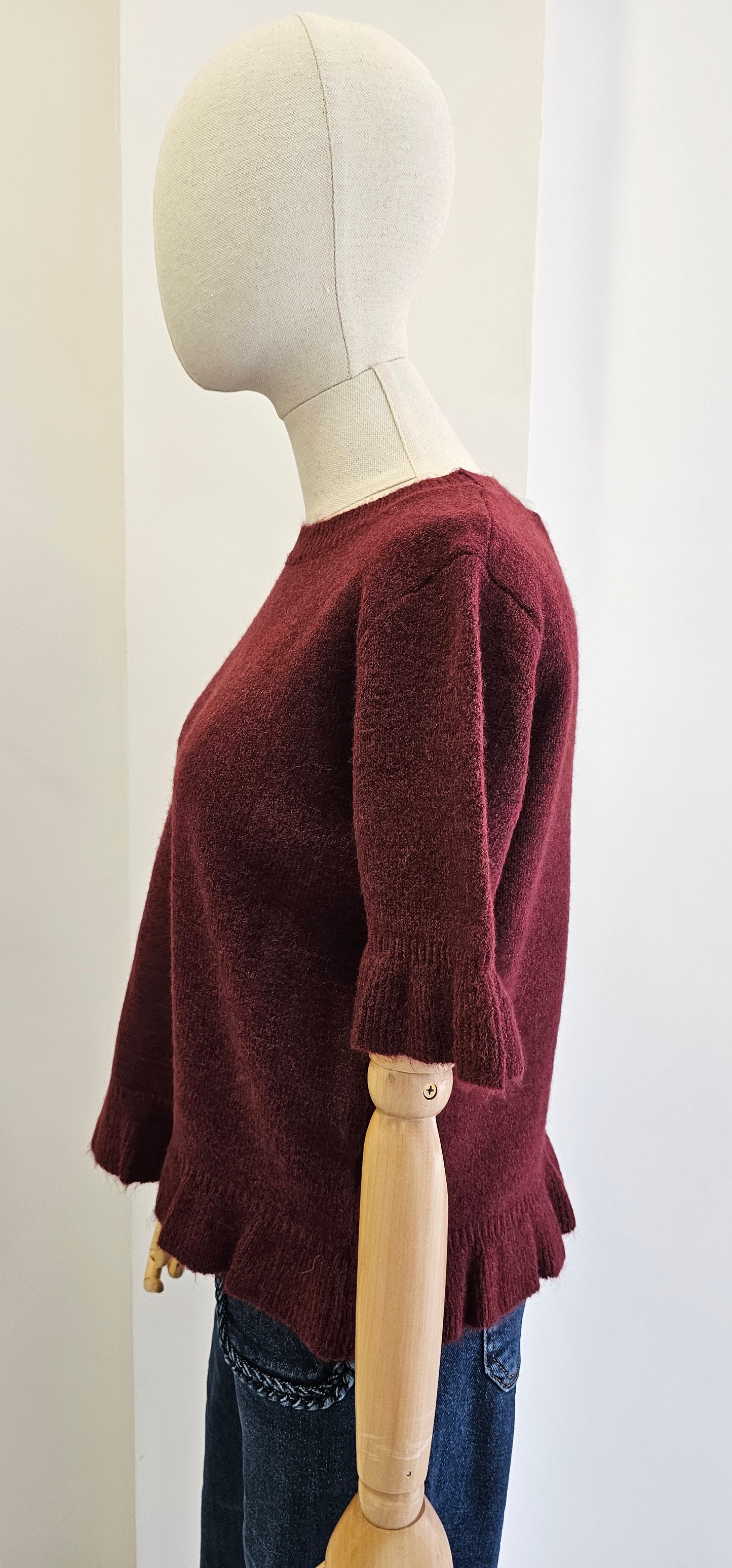 JERSEY VOLANTE BURDEOS