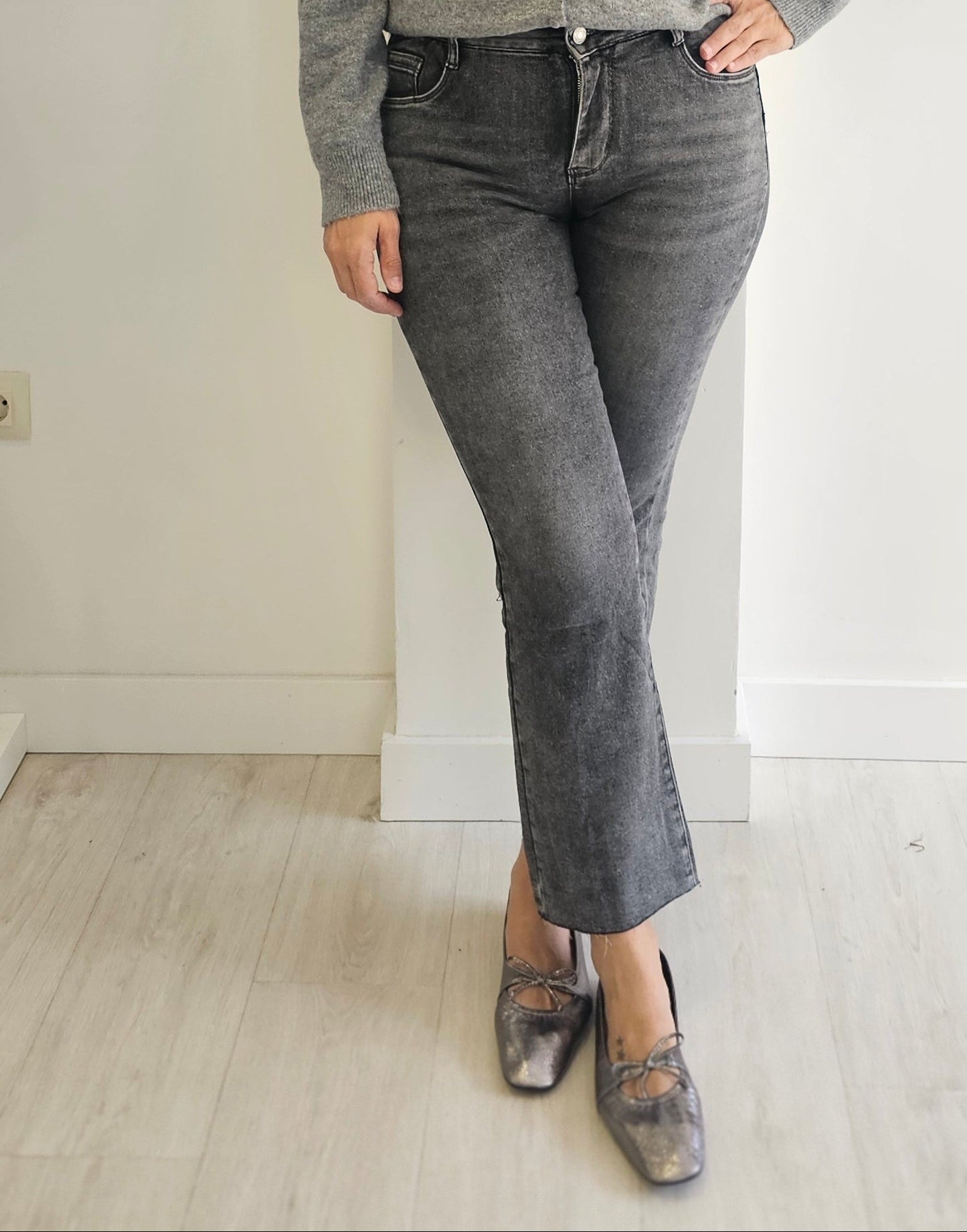 VAQUERO FAJA GRIS
