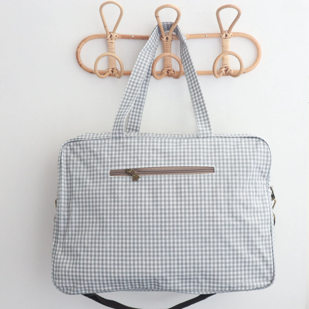 MALETA VICHY GRIS