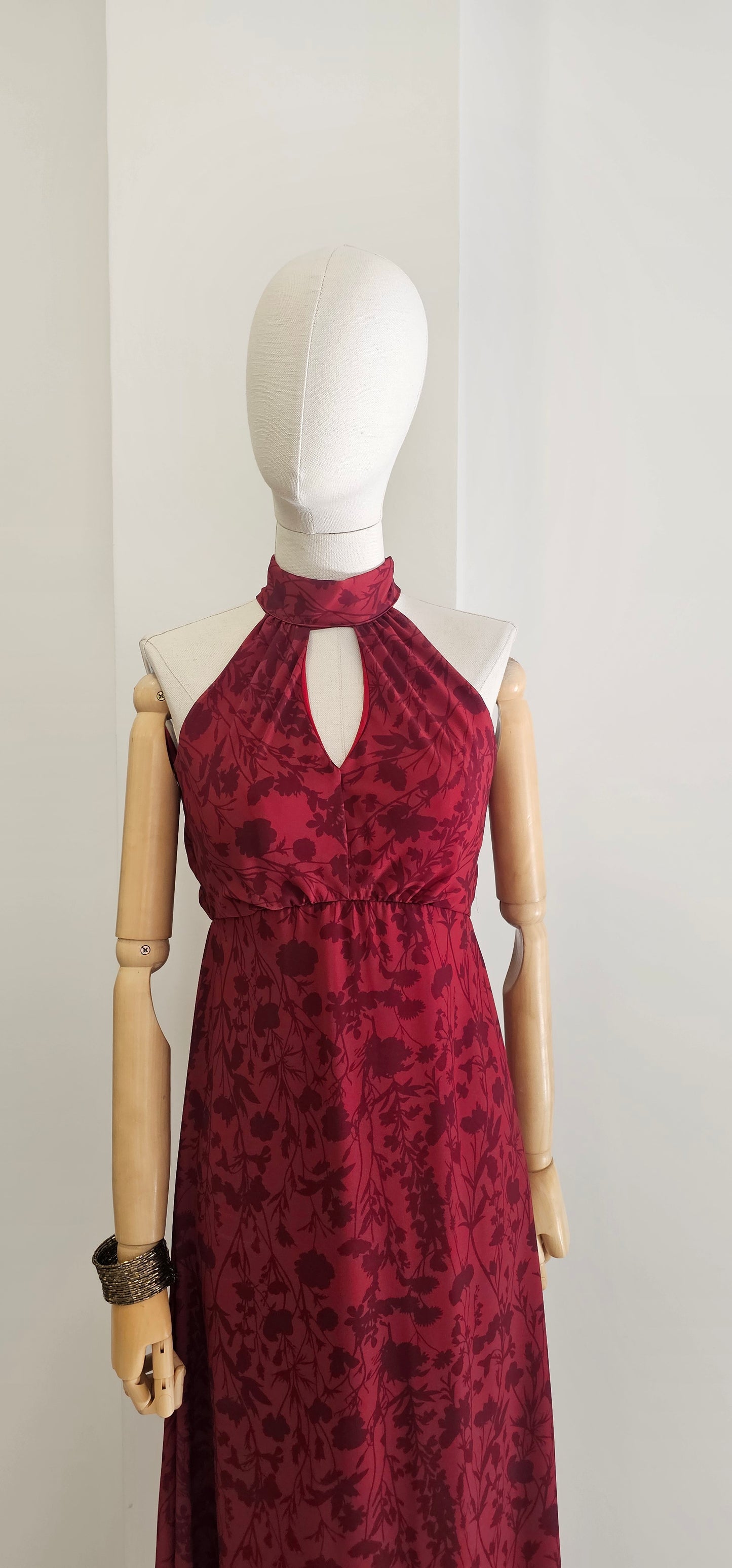 VESTIDO MARÍA BURDEOS