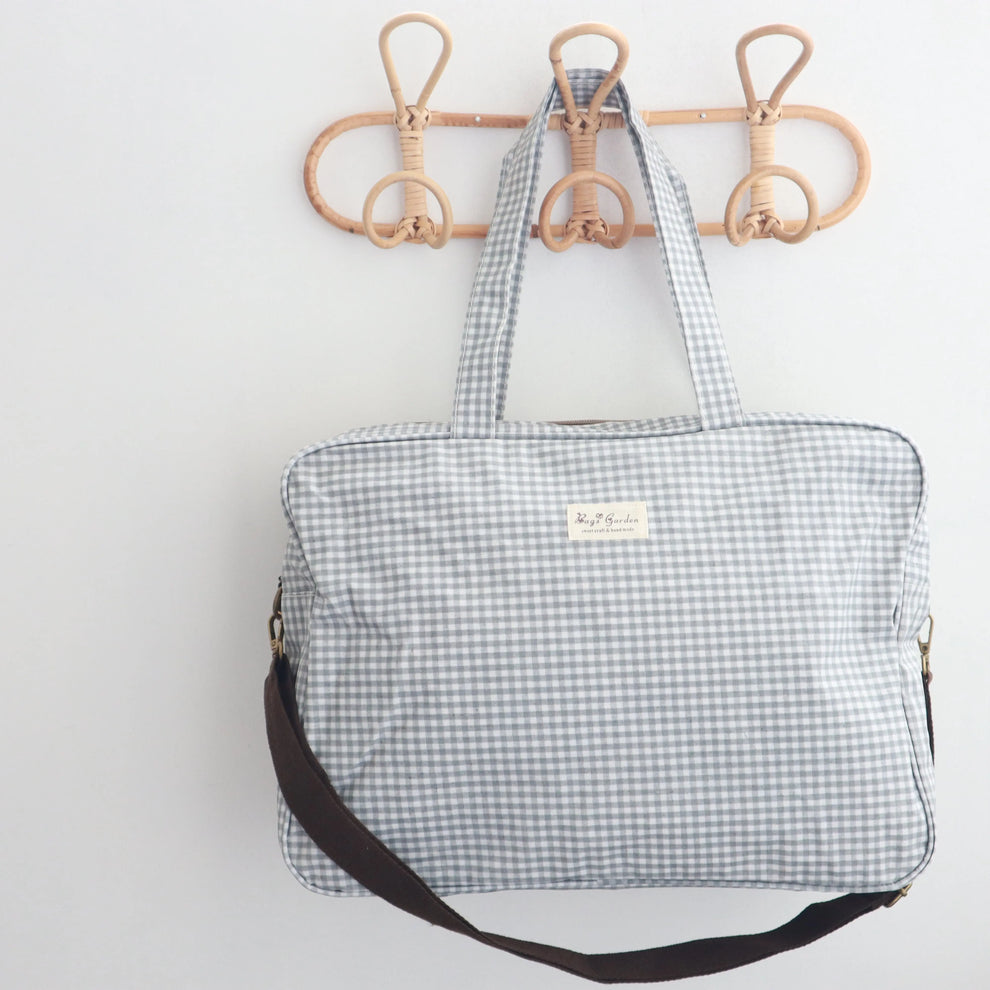 MALETA VICHY GRIS
