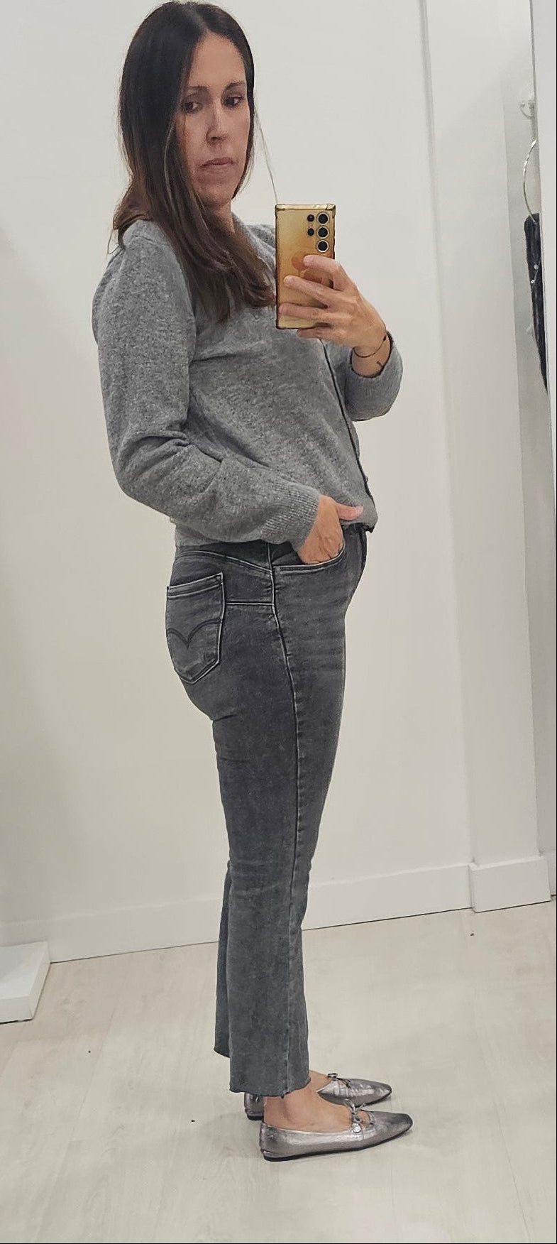 VAQUERO FAJA GRIS