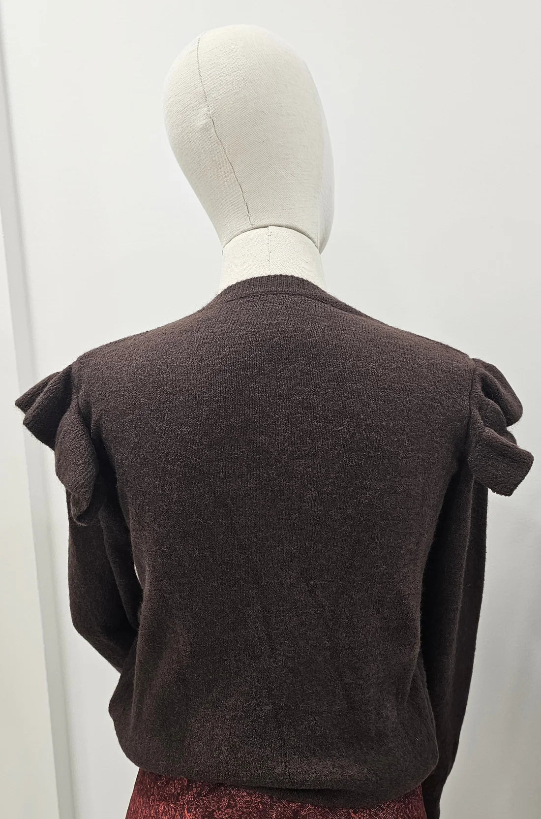 JERSEY VOLANTE CHOCOLATE