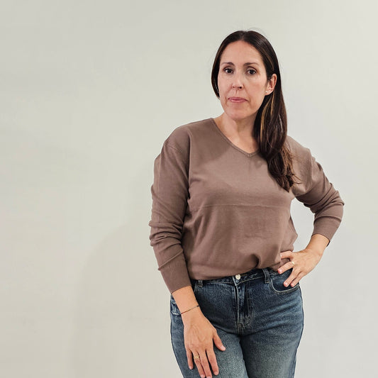 JERSEY BASIC TAUPE