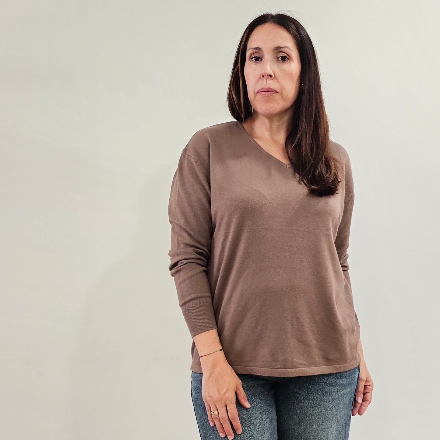 JERSEY BASIC TAUPE