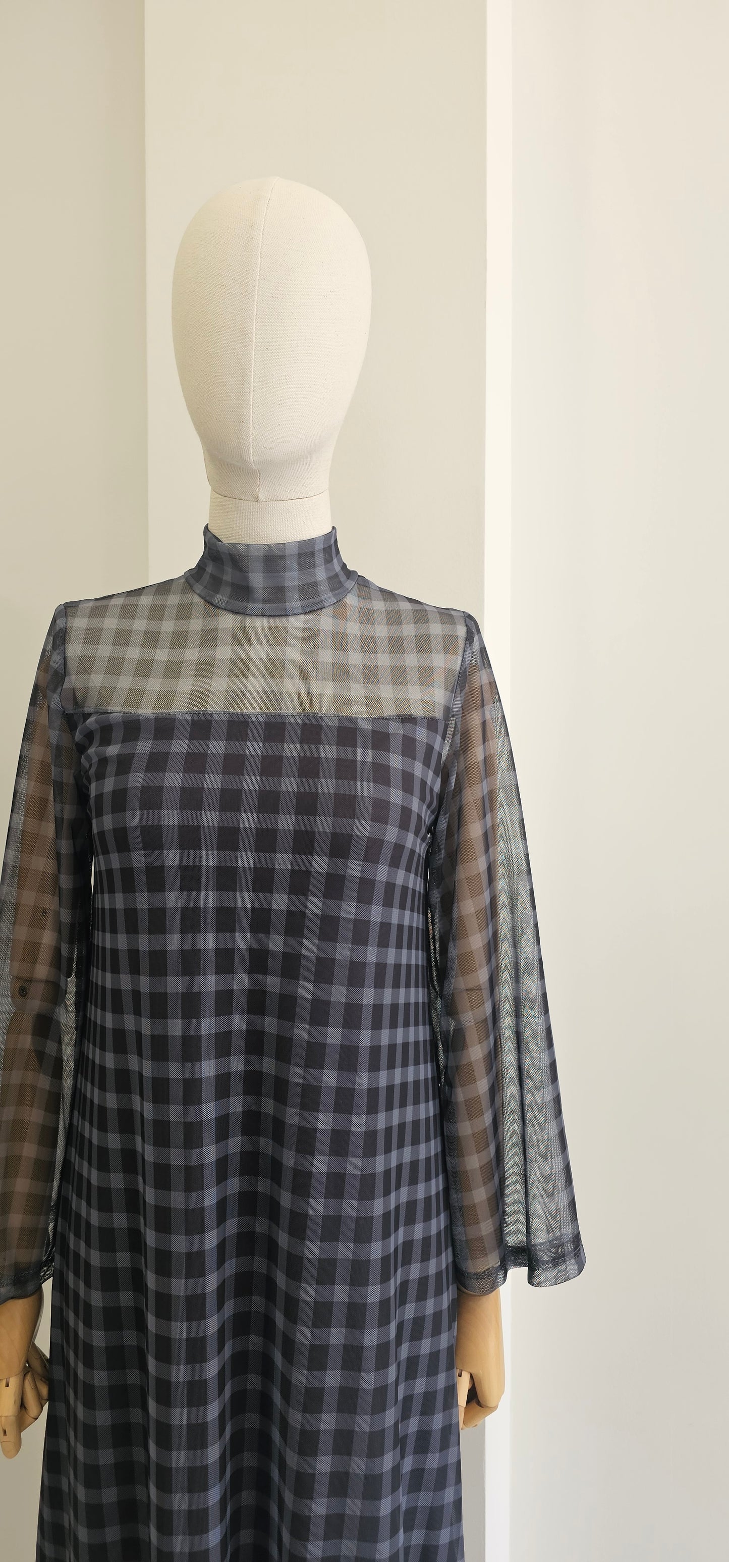 VESTIDO CUADROS
