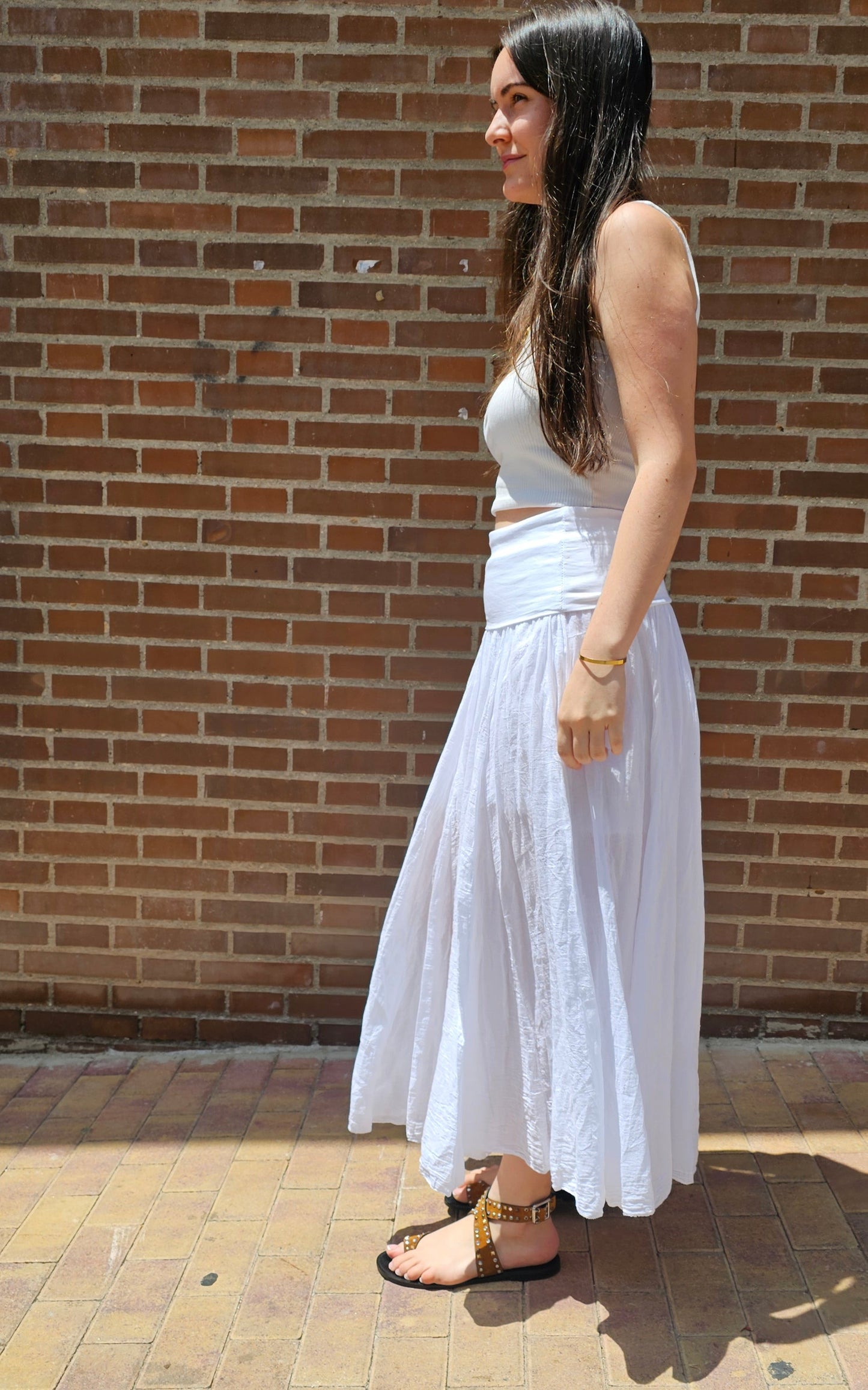 FALDA CORNELIA BLANCA