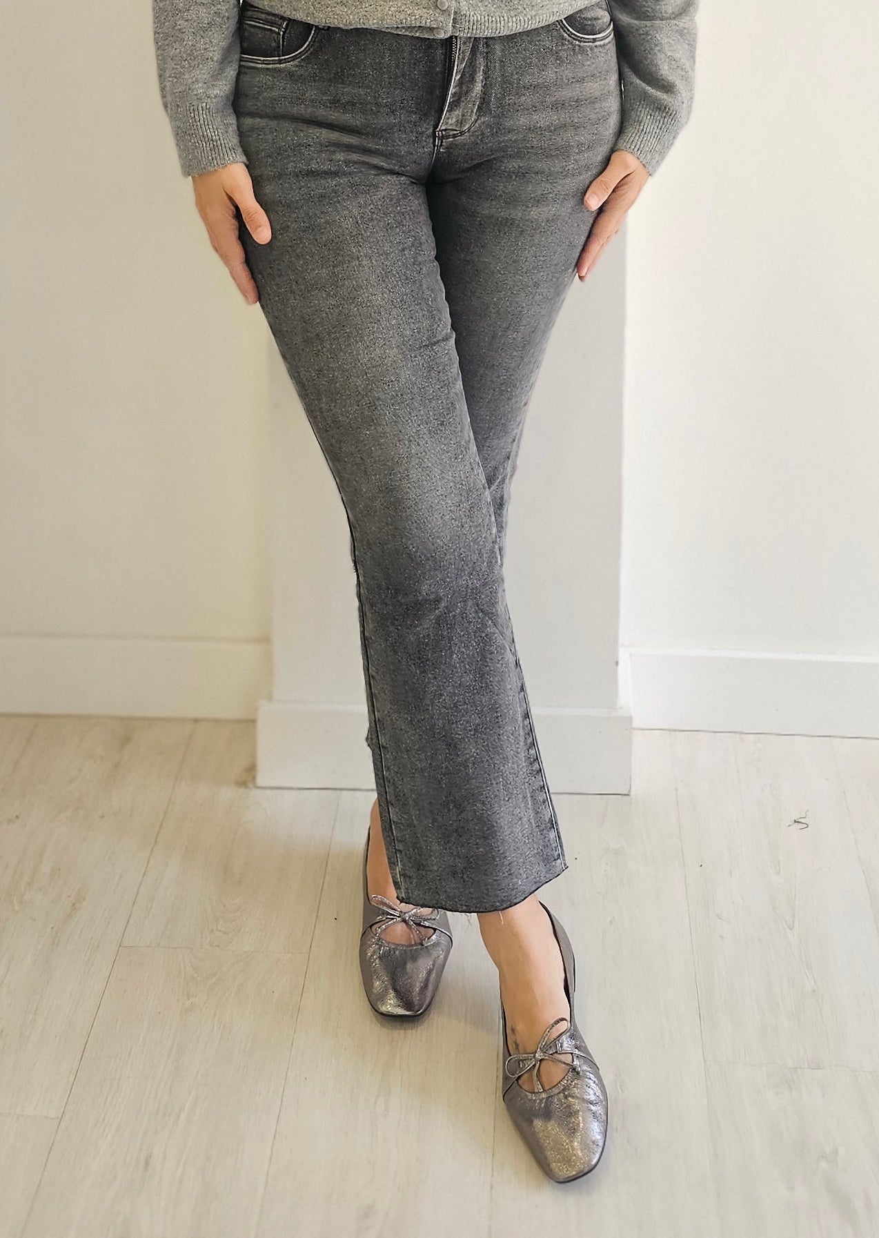VAQUERO FAJA GRIS