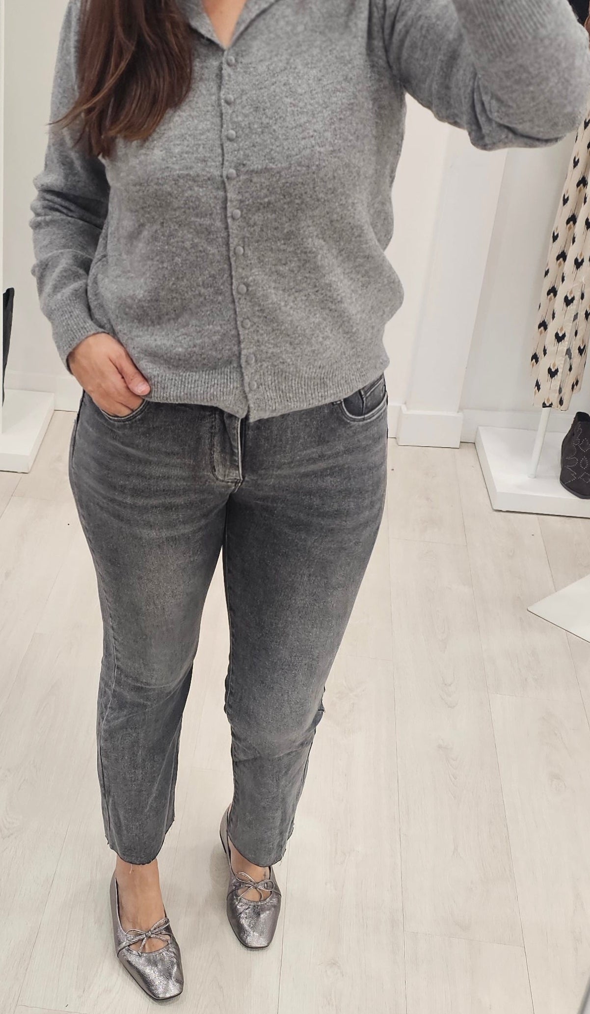 VAQUERO FAJA GRIS