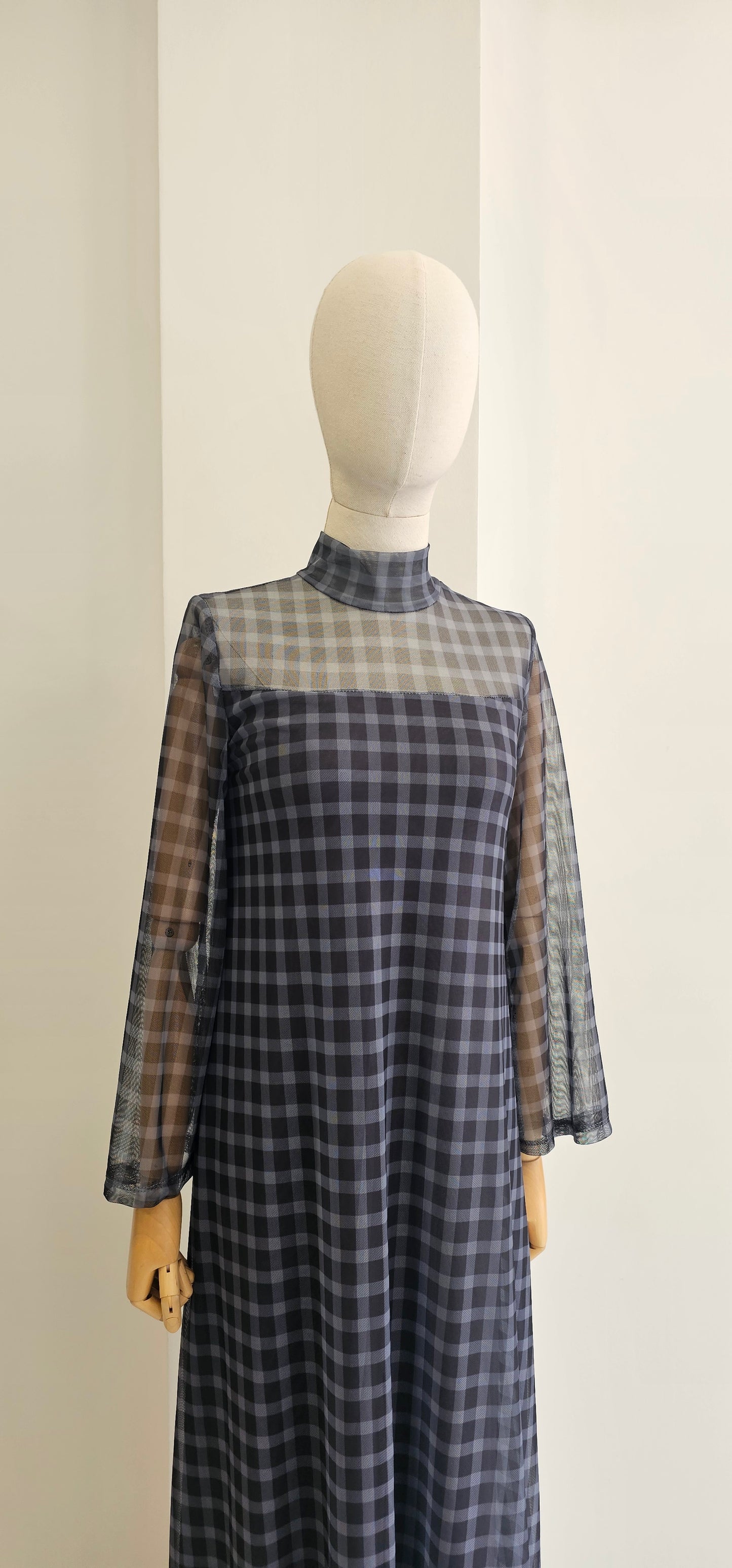 VESTIDO CUADROS