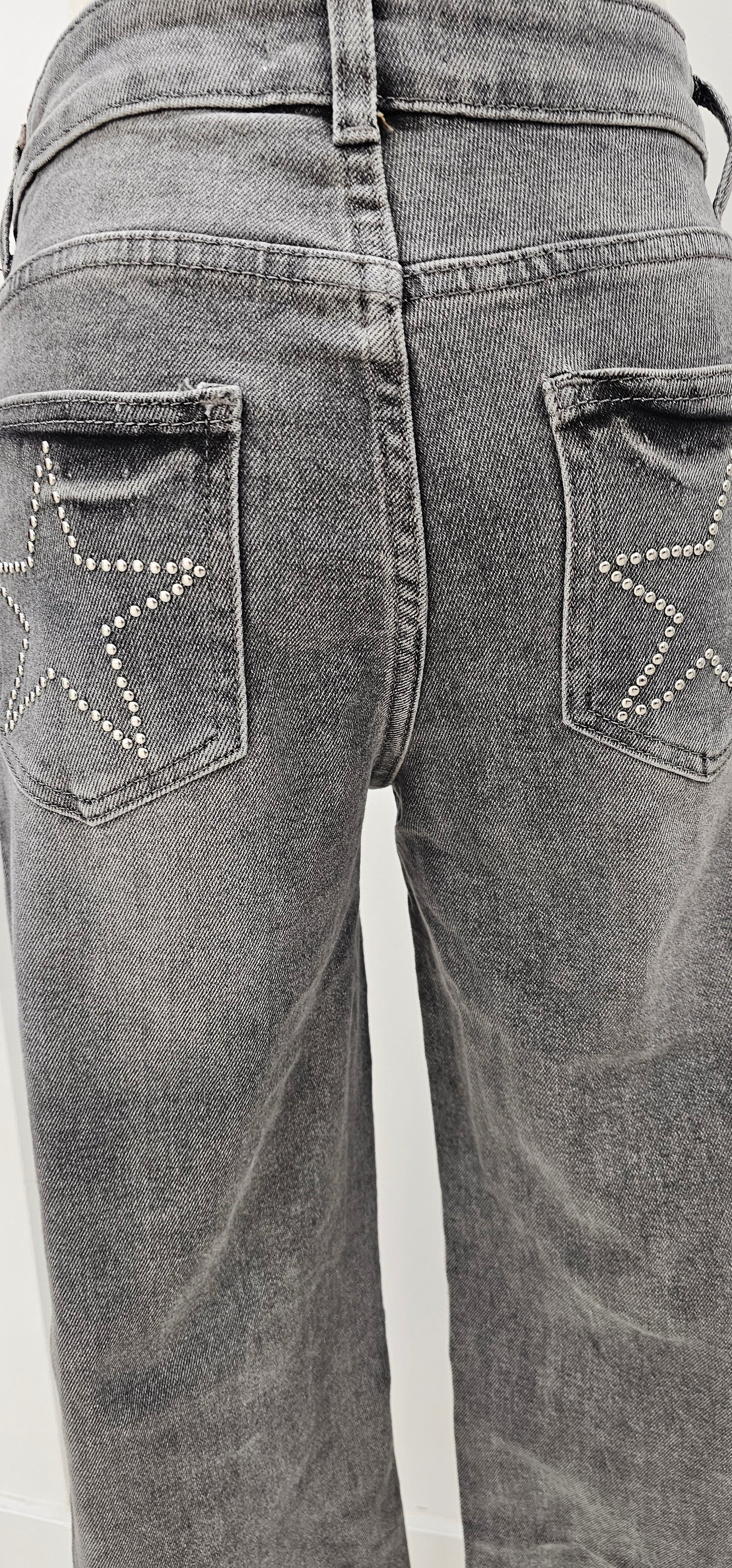 VAQUERO ESTRELLAS GRIS