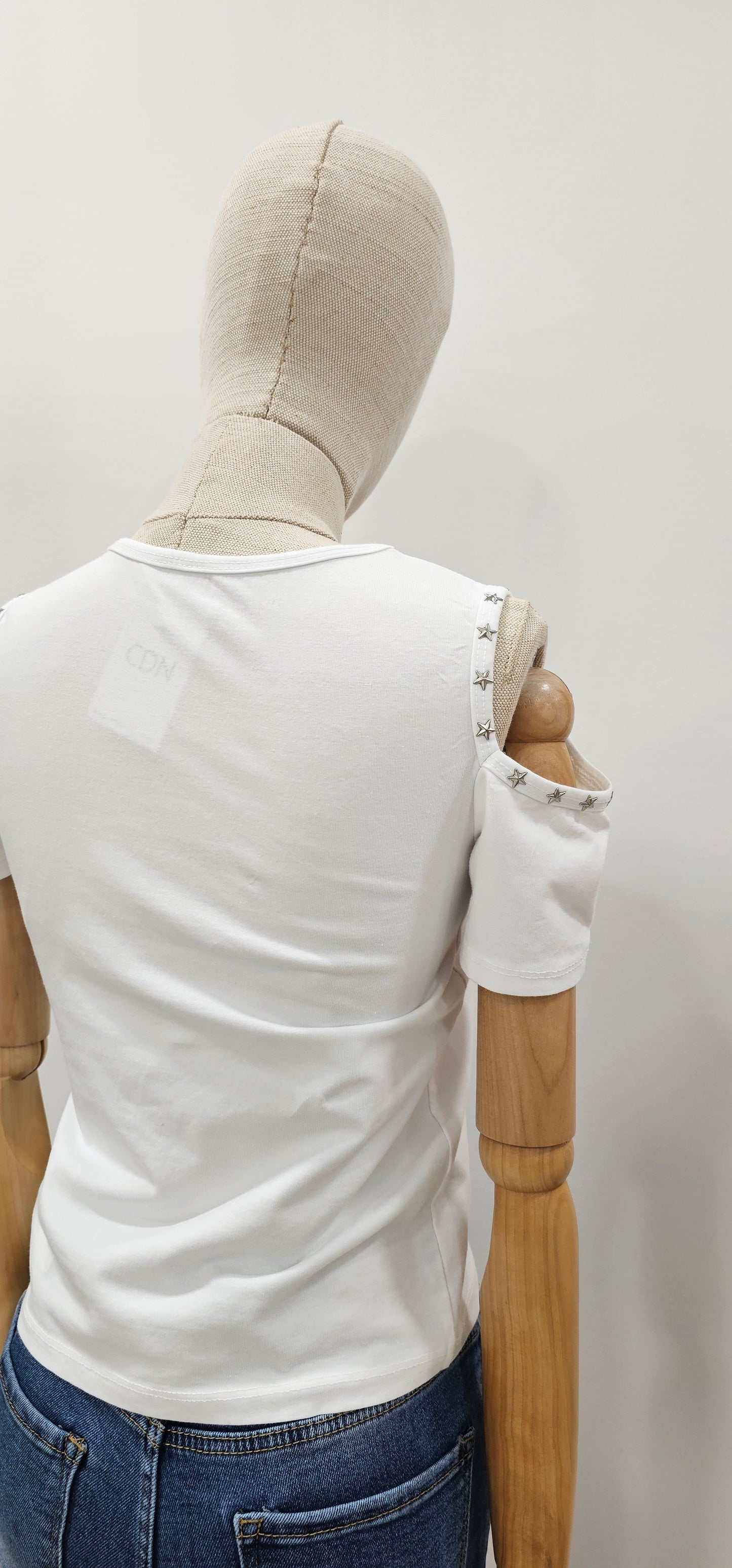 CAMISETA GALAXIA BLANCA