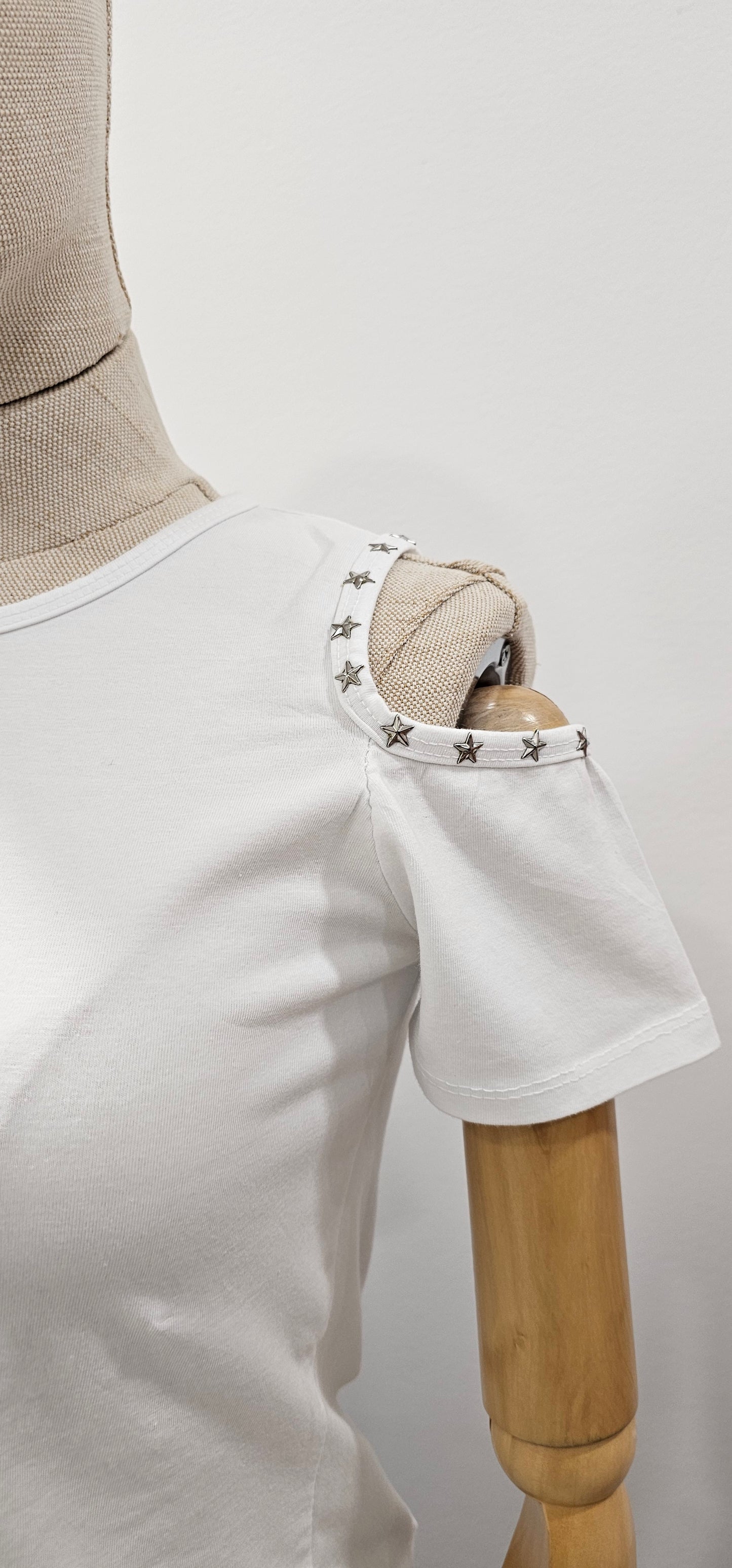 CAMISETA GALAXIA BLANCA