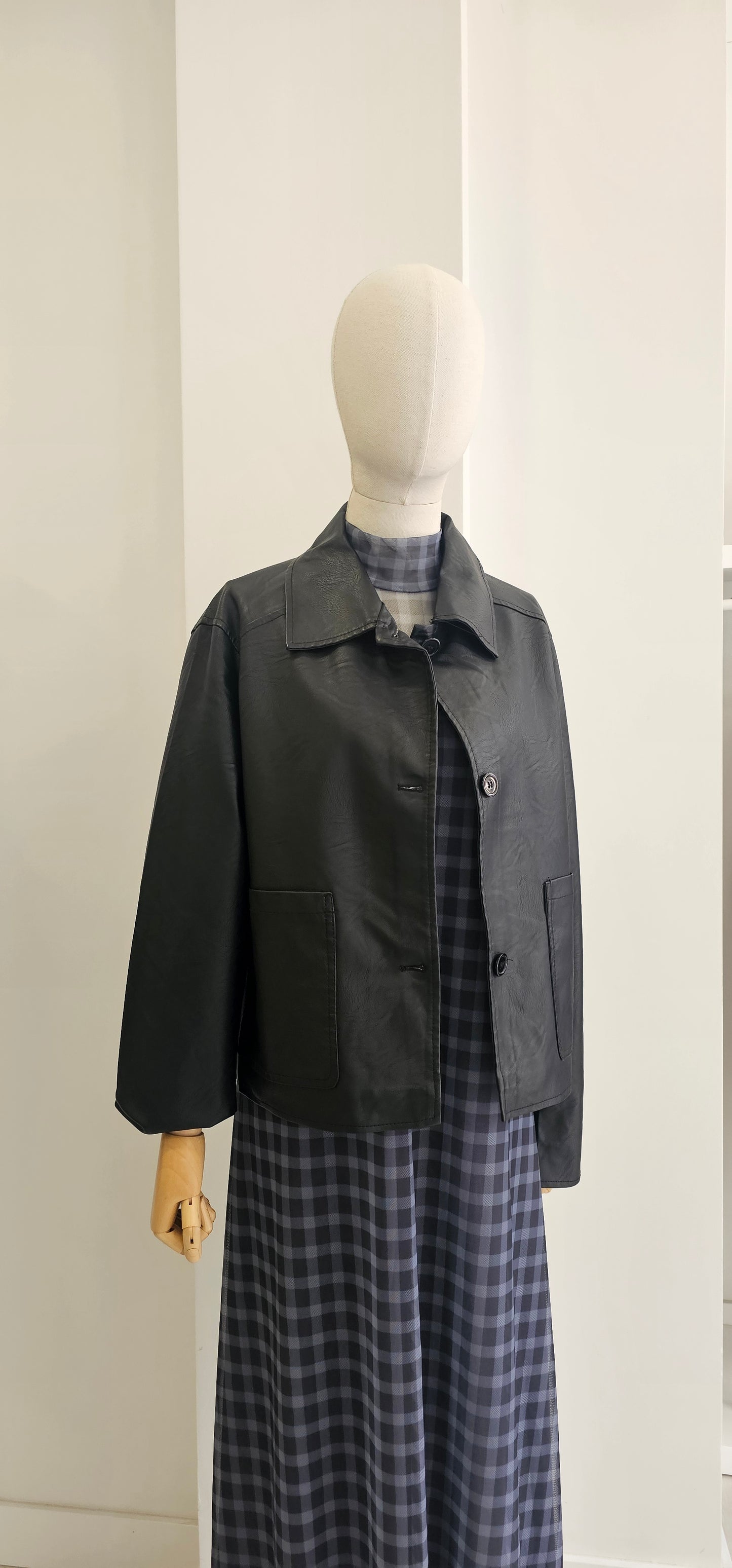 VESTIDO CUADROS