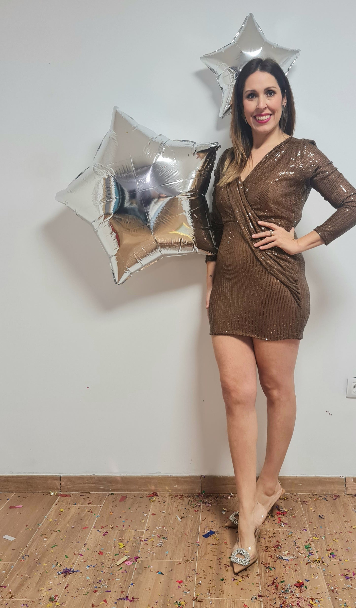 VESTIDO BROWN