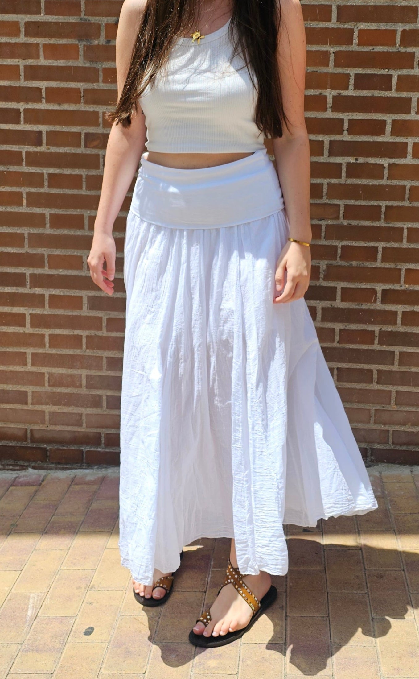 FALDA CORNELIA BLANCA