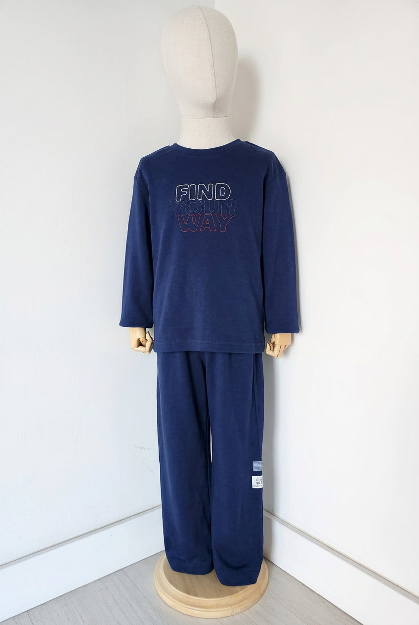 PIJAMA MARINO