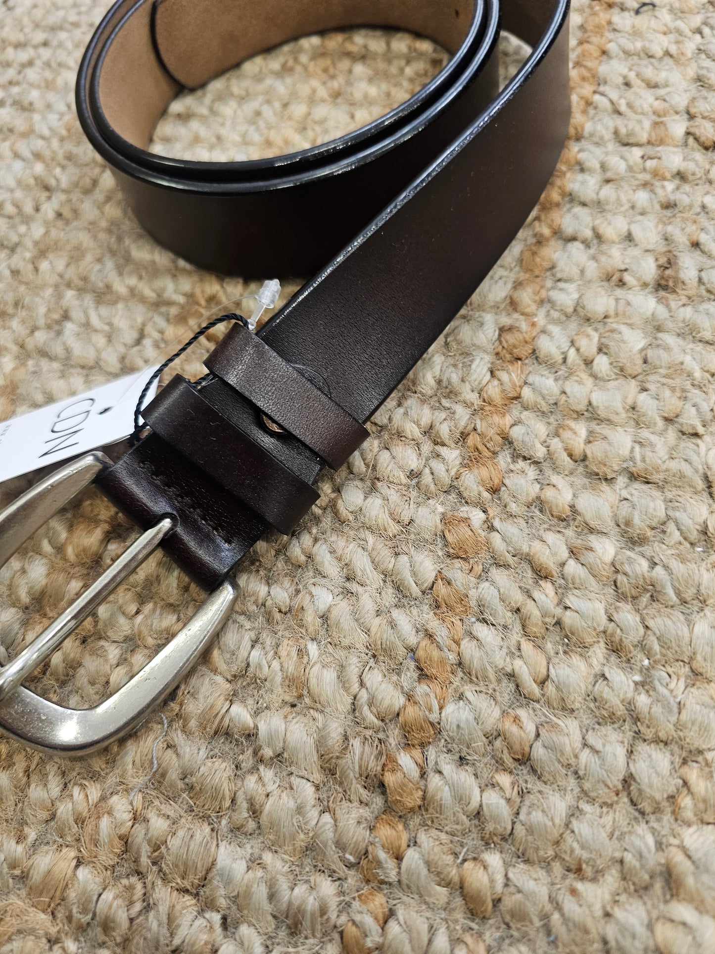 CINTURÓN PIEL MARRÓN