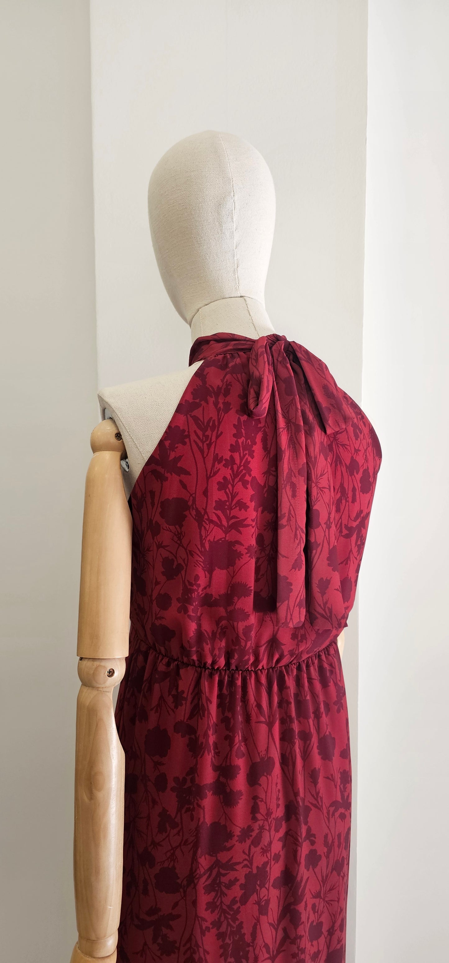 VESTIDO MARÍA BURDEOS