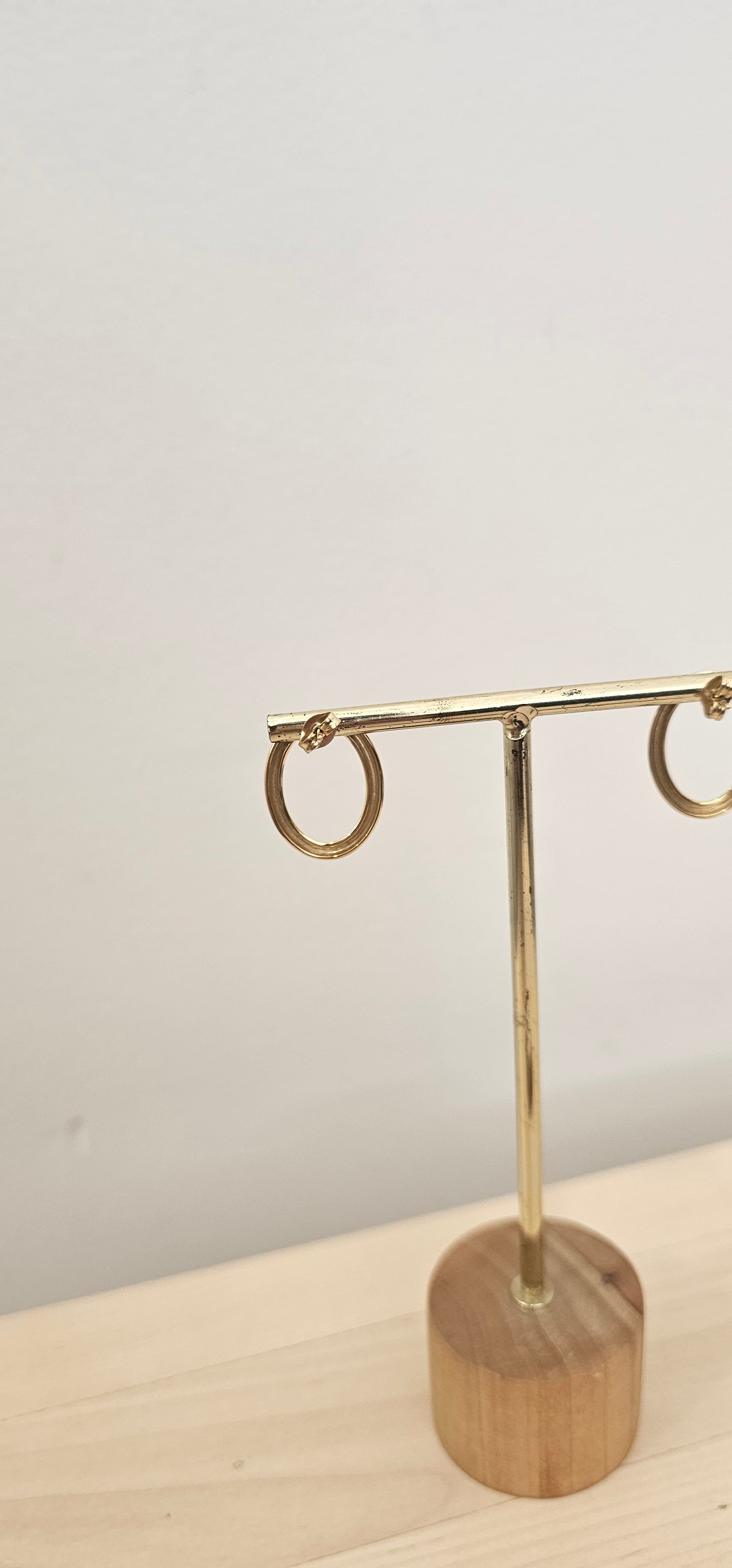 PENDIENTES CIRCULAR ORO