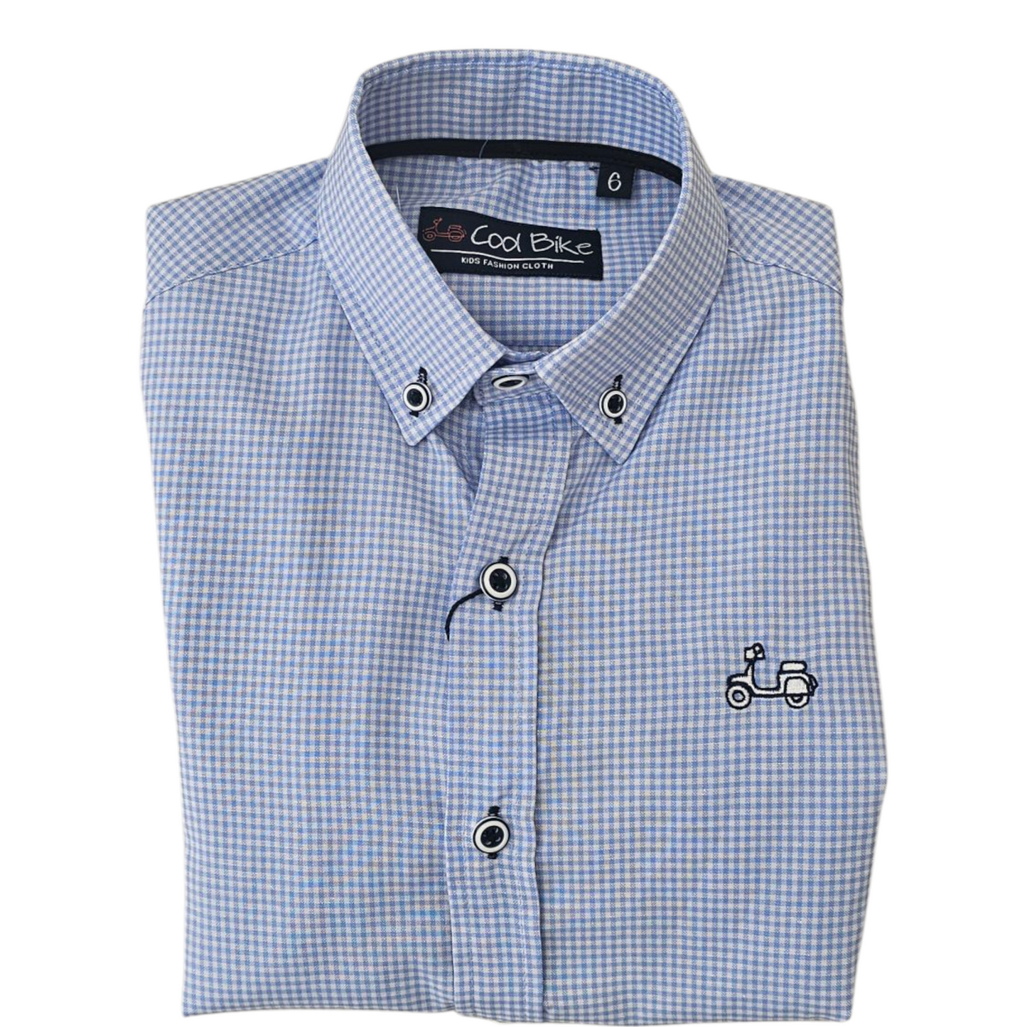 CAMISA VICHY AZUL