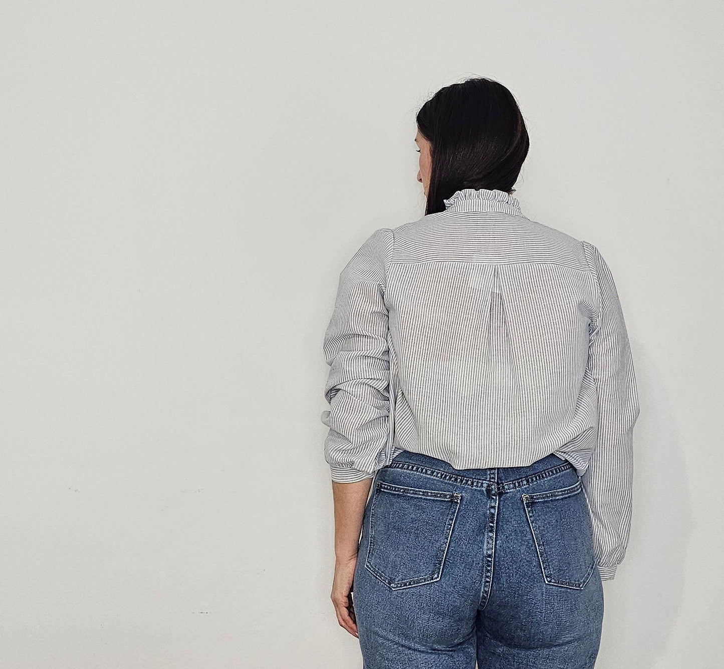 BLUSA CAYETANA MARINO