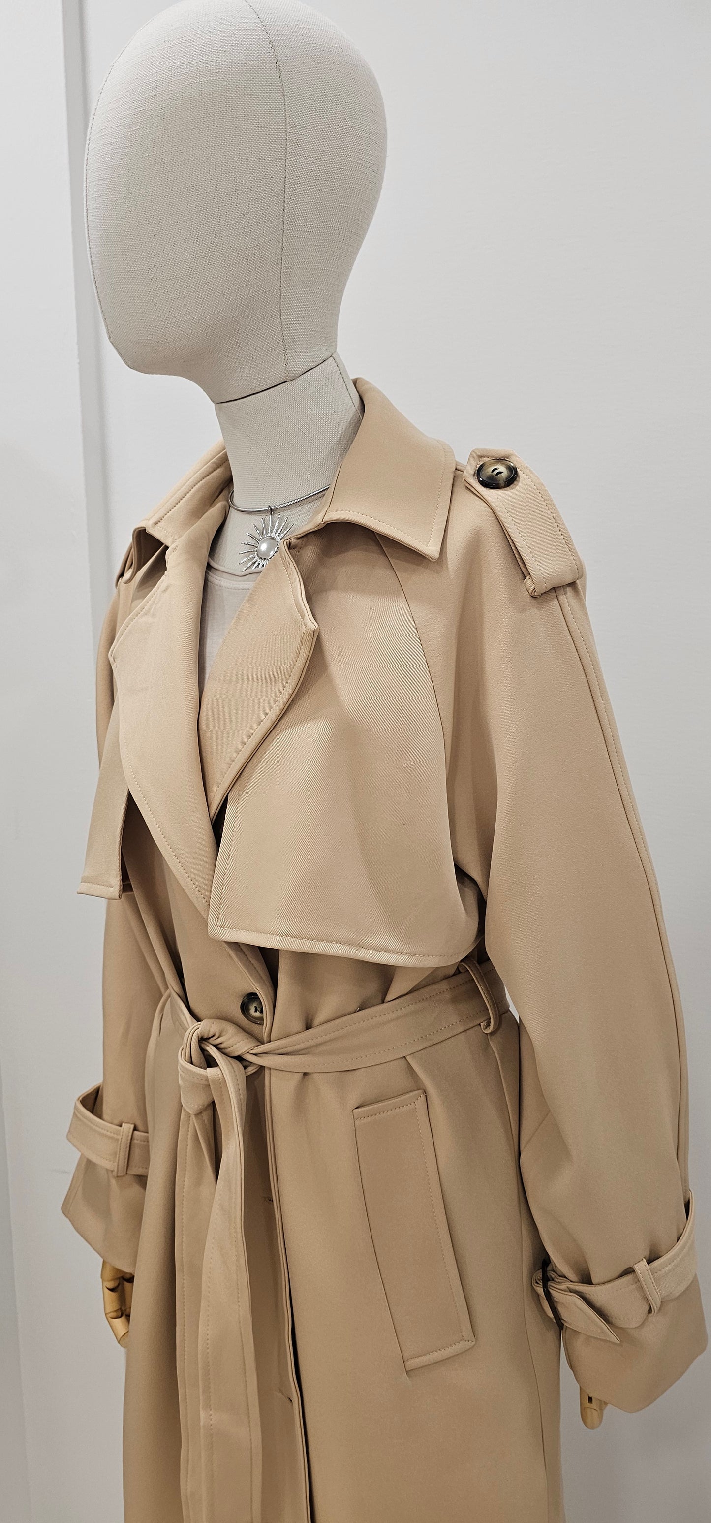 GABARDINA CAMEL