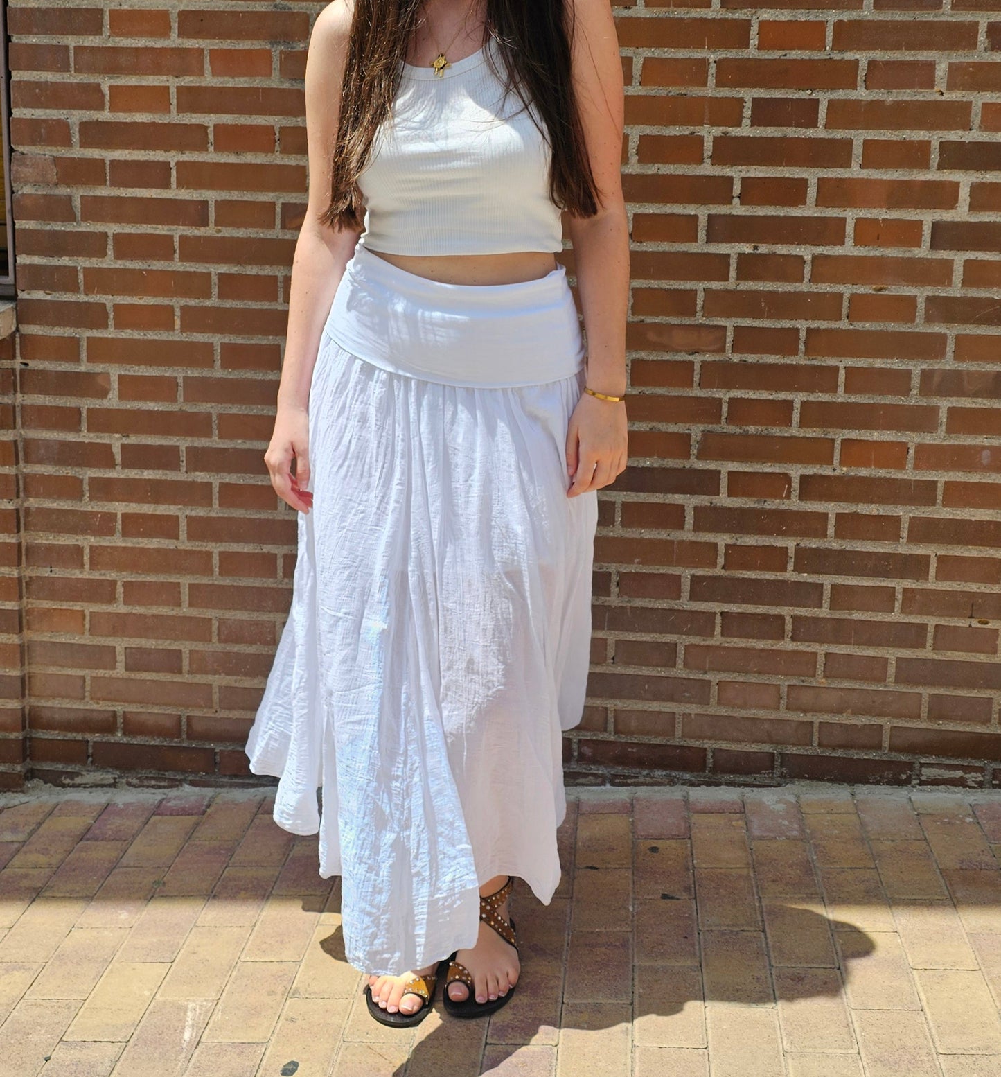 FALDA CORNELIA BLANCA