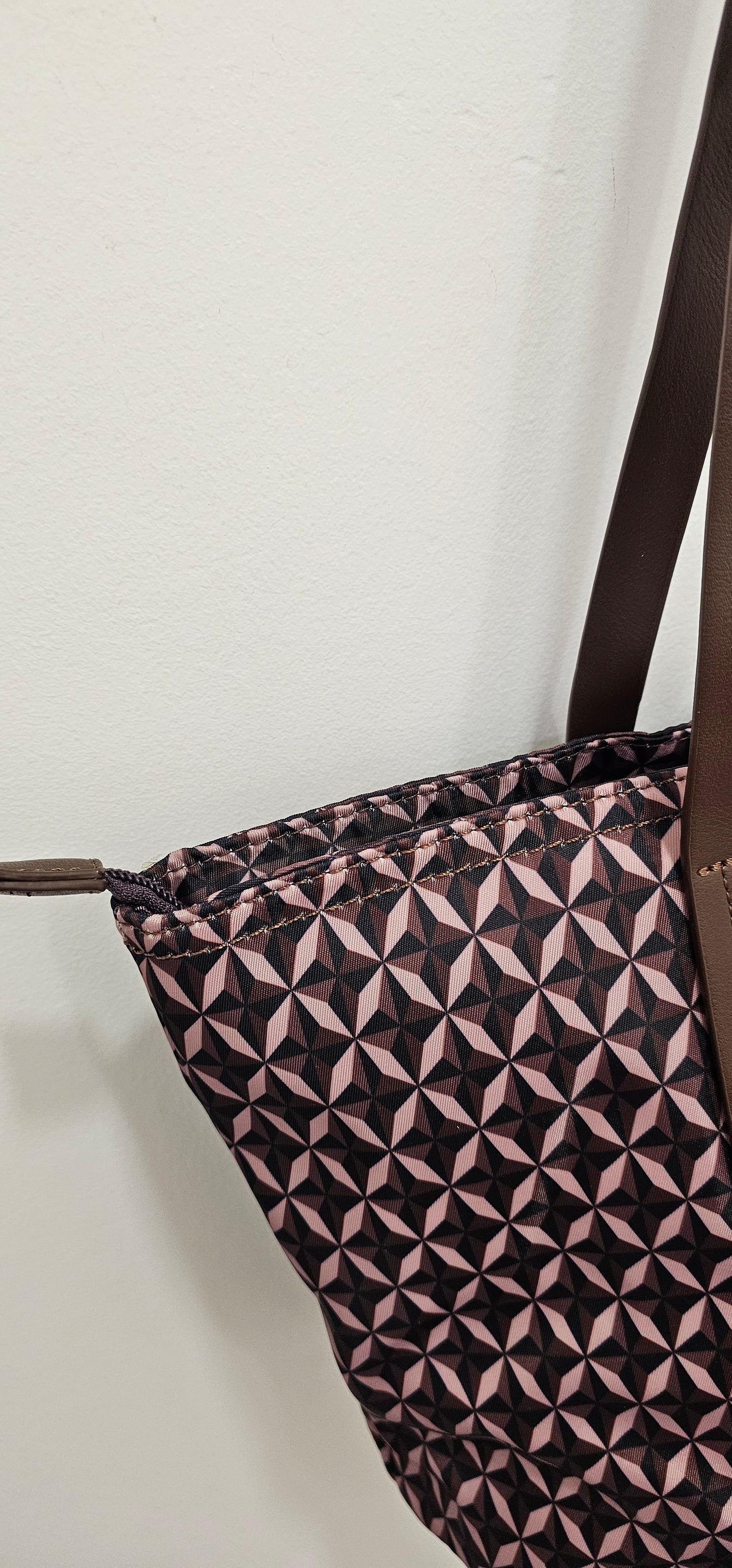 BOLSO GEOMÉTRICO CHOCO