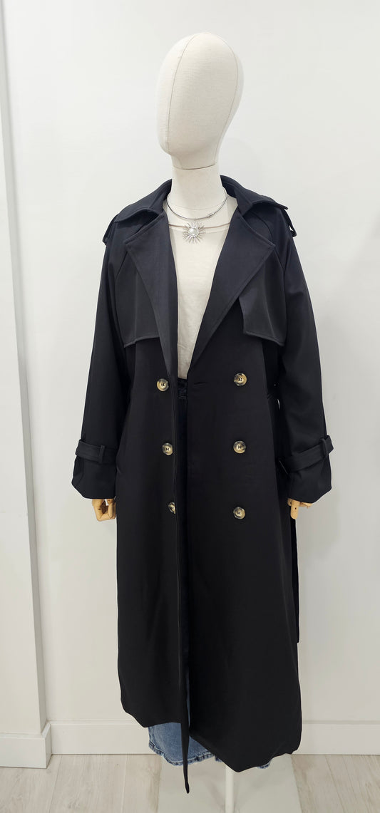 GABARDINA NEGRO