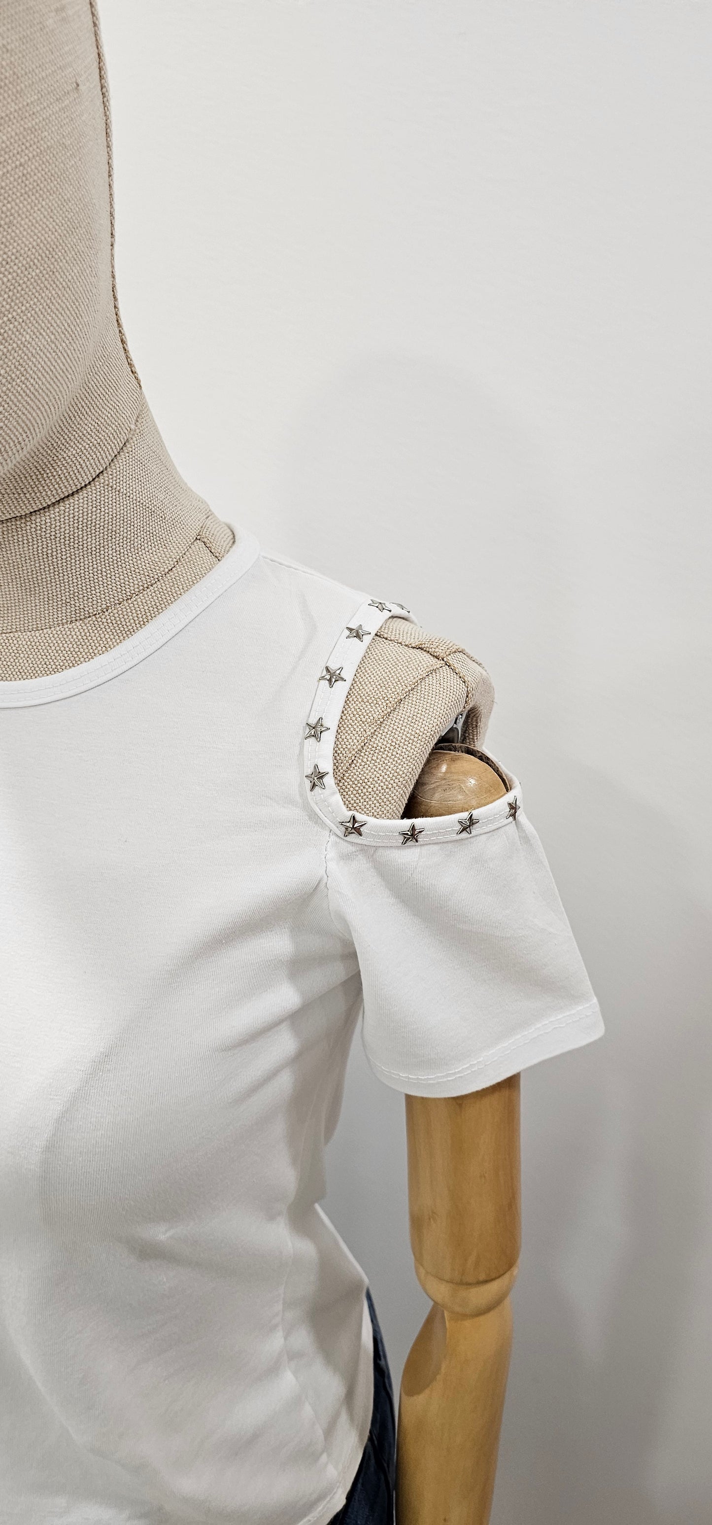 CAMISETA GALAXIA BLANCA