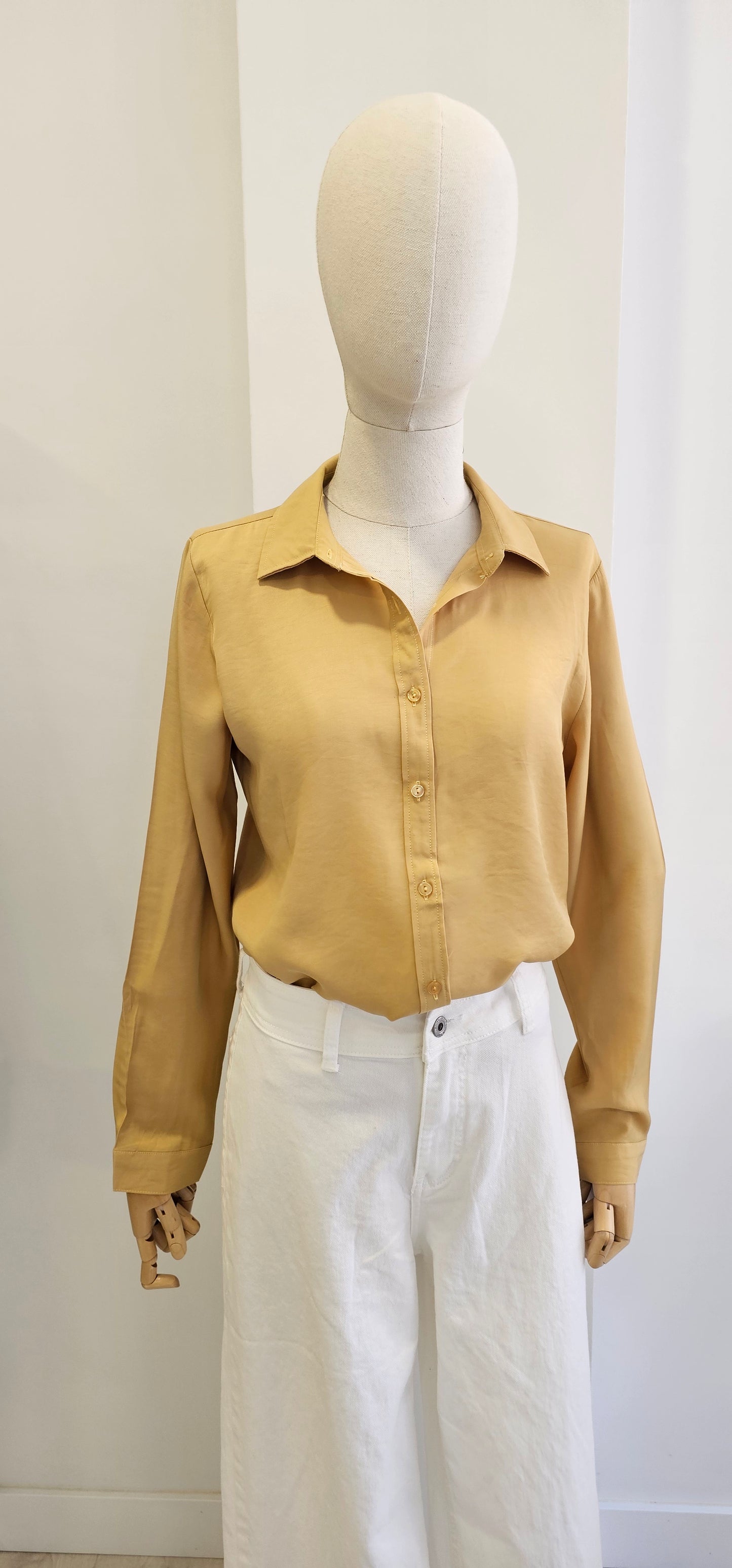 CAMISA OCRE